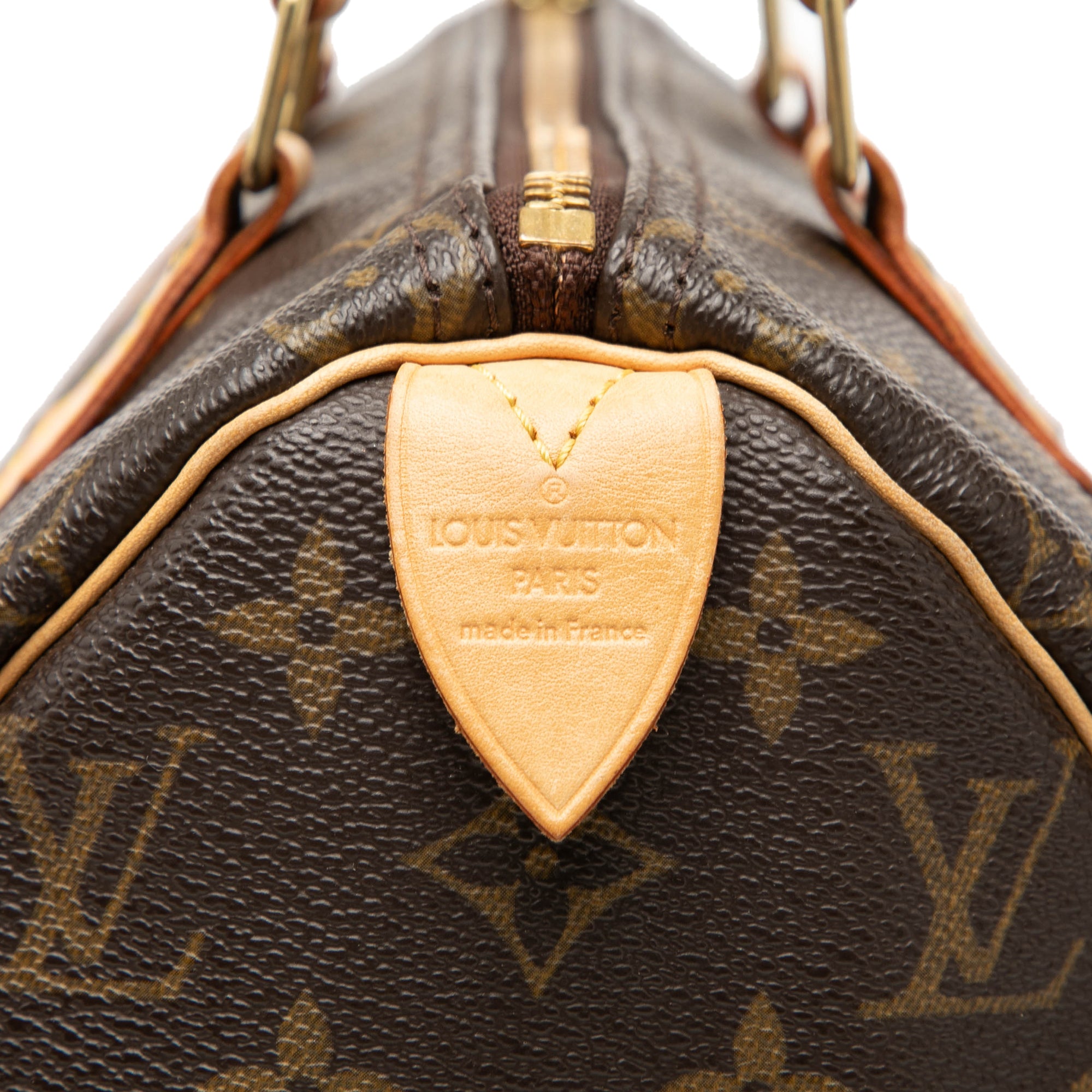 Louis Vuitton Monogram Speedy 25 Brown