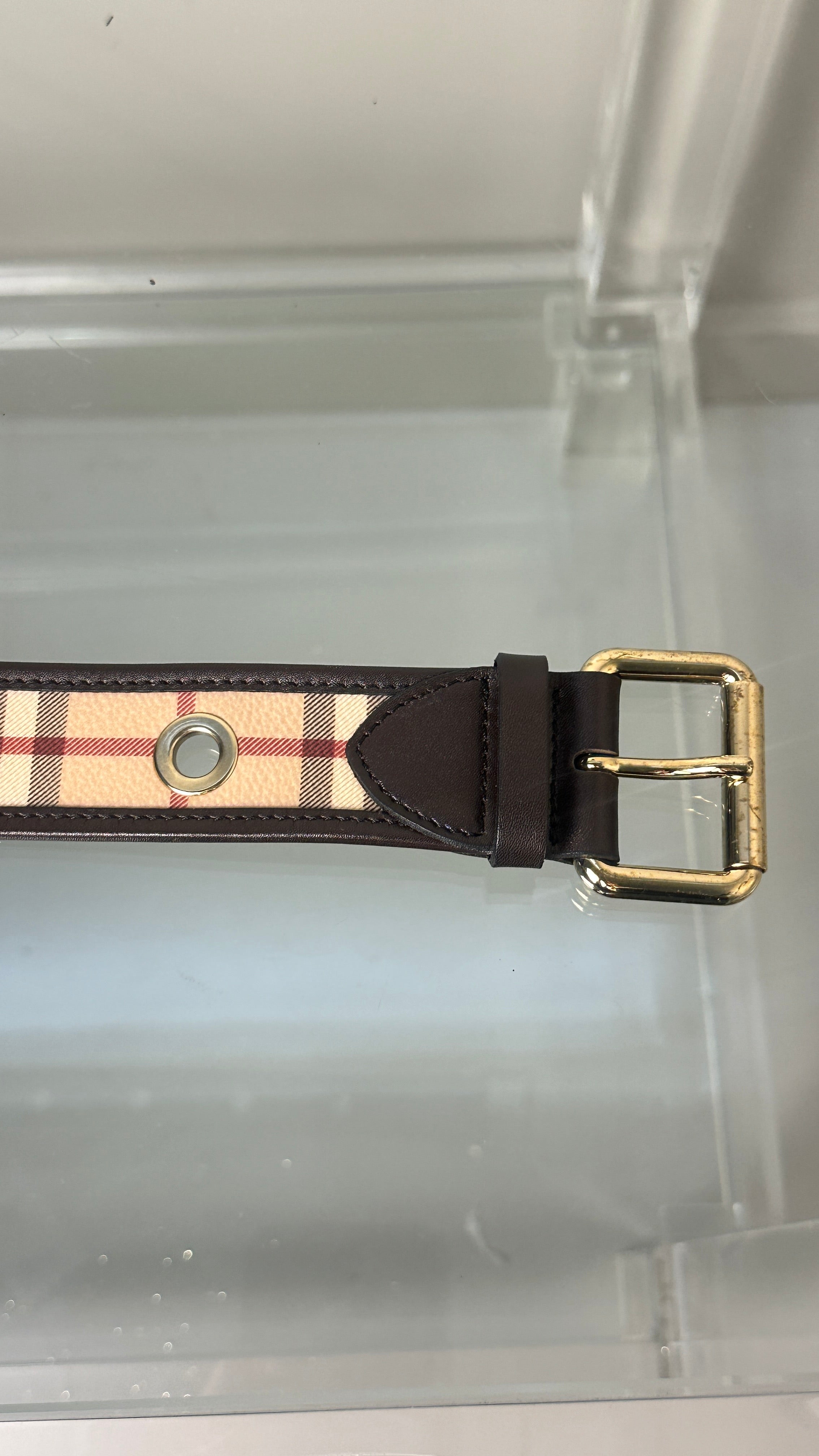 BURBERRY BELT IN BROWN