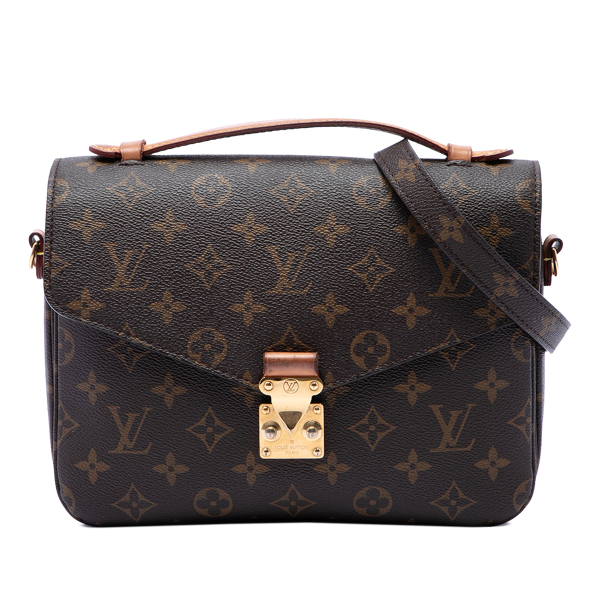 Louis Vuitton Monogram Pochette Metis Brown