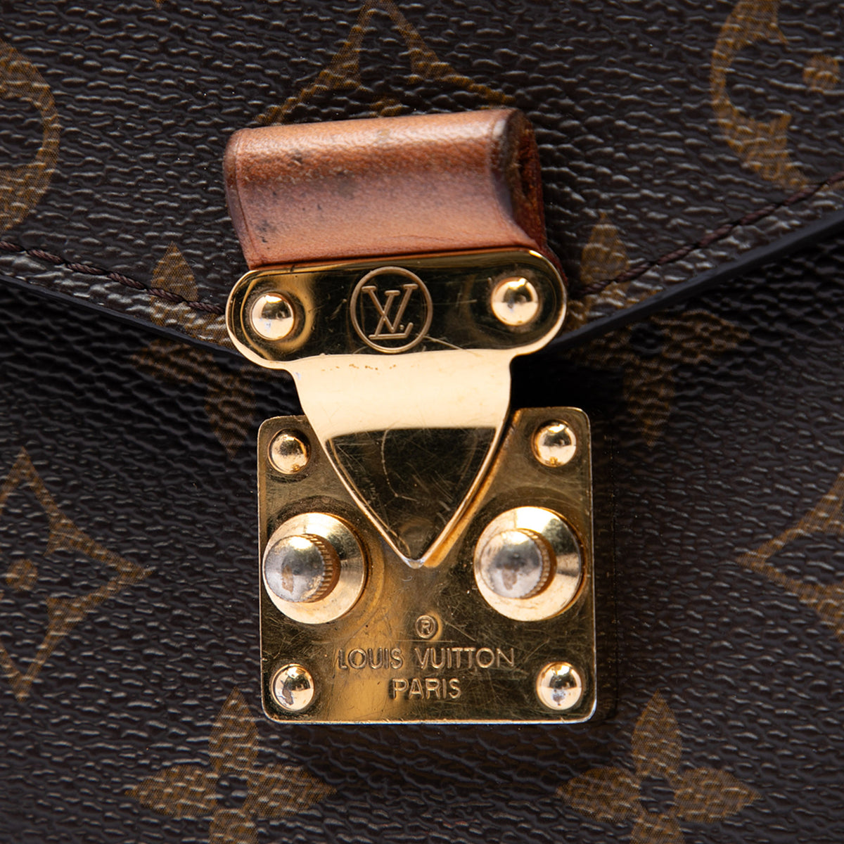 Louis Vuitton Monogram Pochette Metis Brown