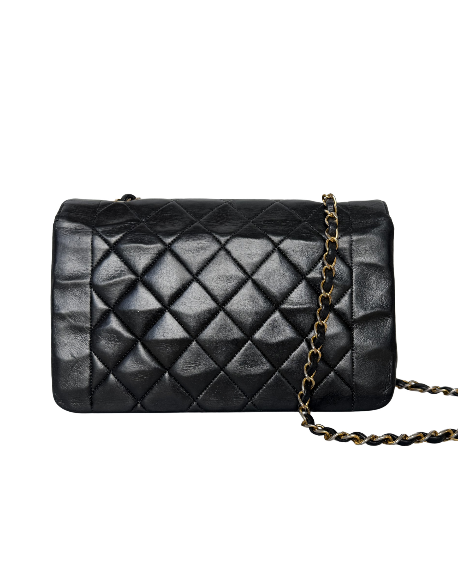 CHANEL DIANA FLAP BAG IN BLACK