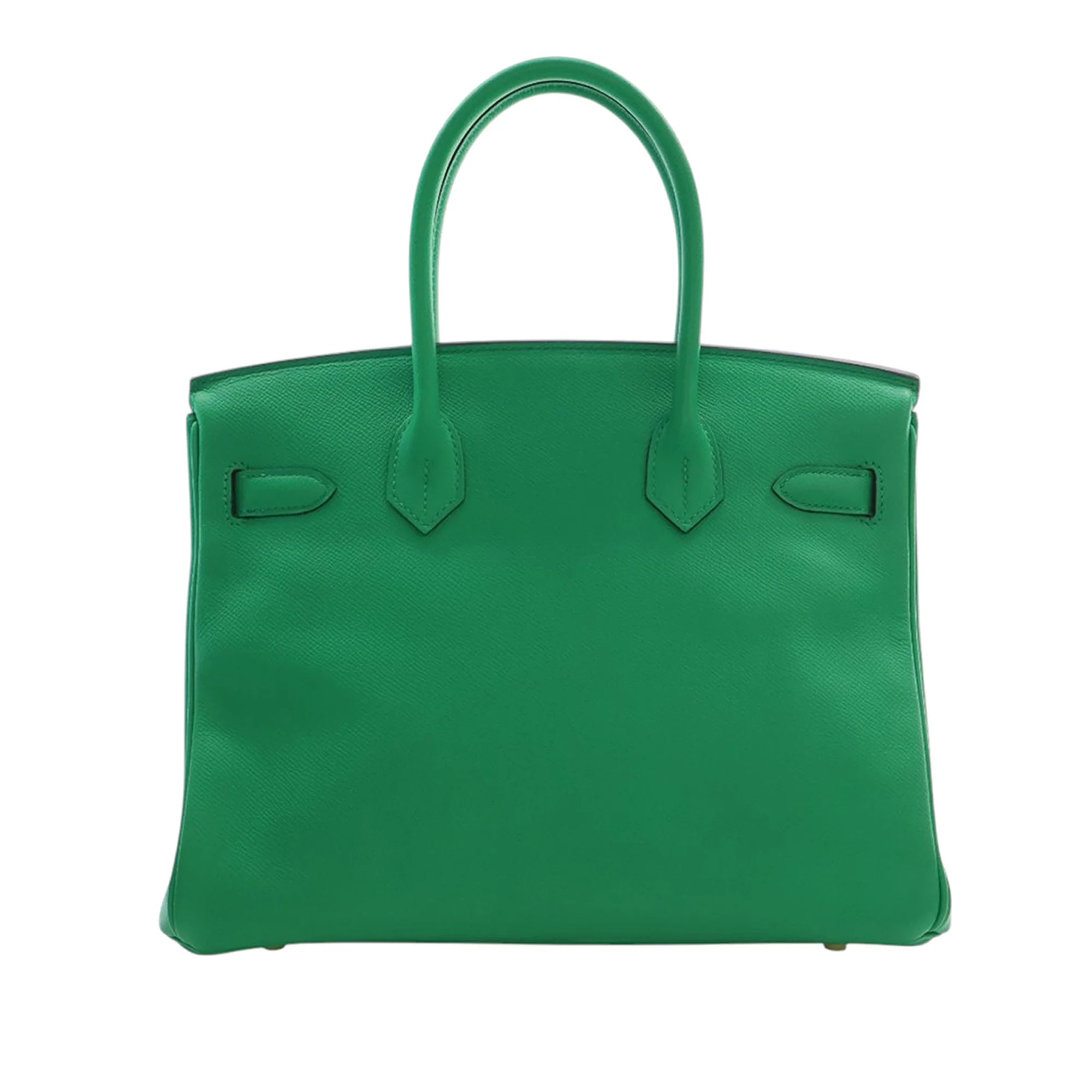 Hermès Birkin 30 Retourne Epsom In Green