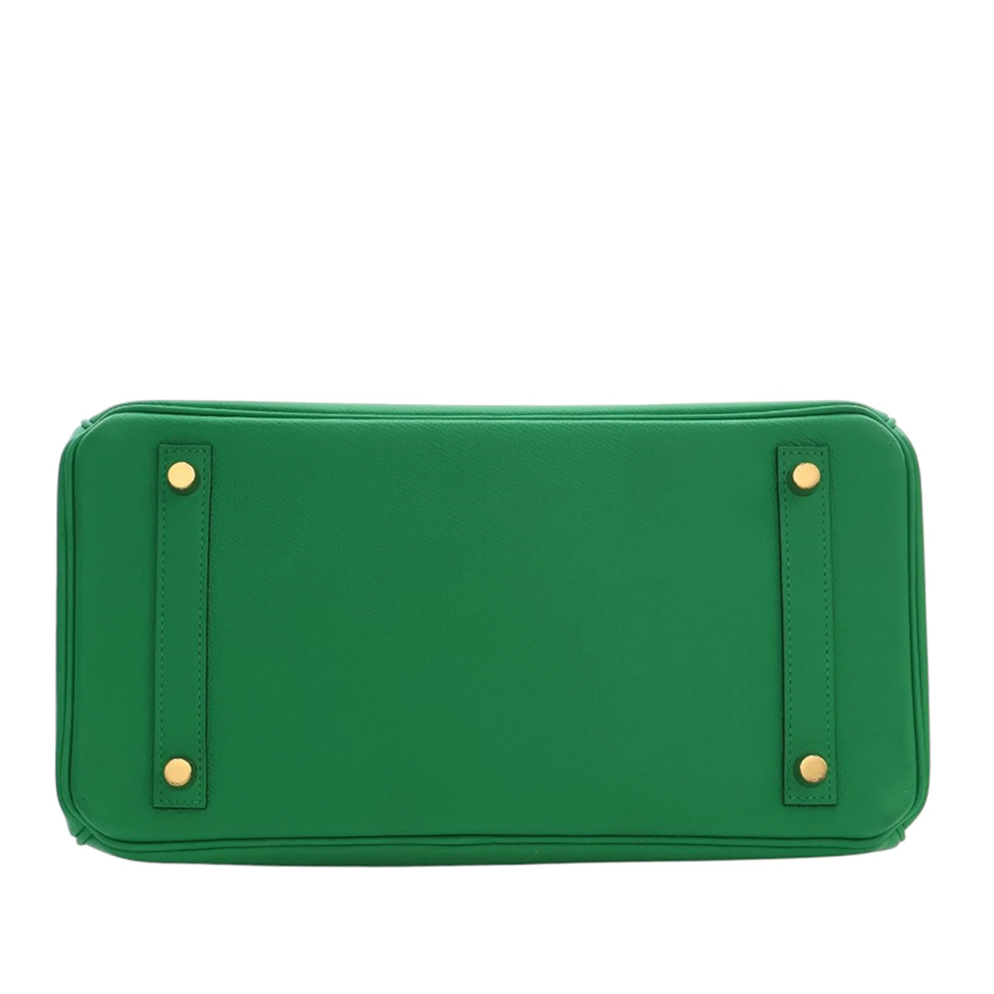 Hermès Birkin 30 Retourne Epsom In Green
