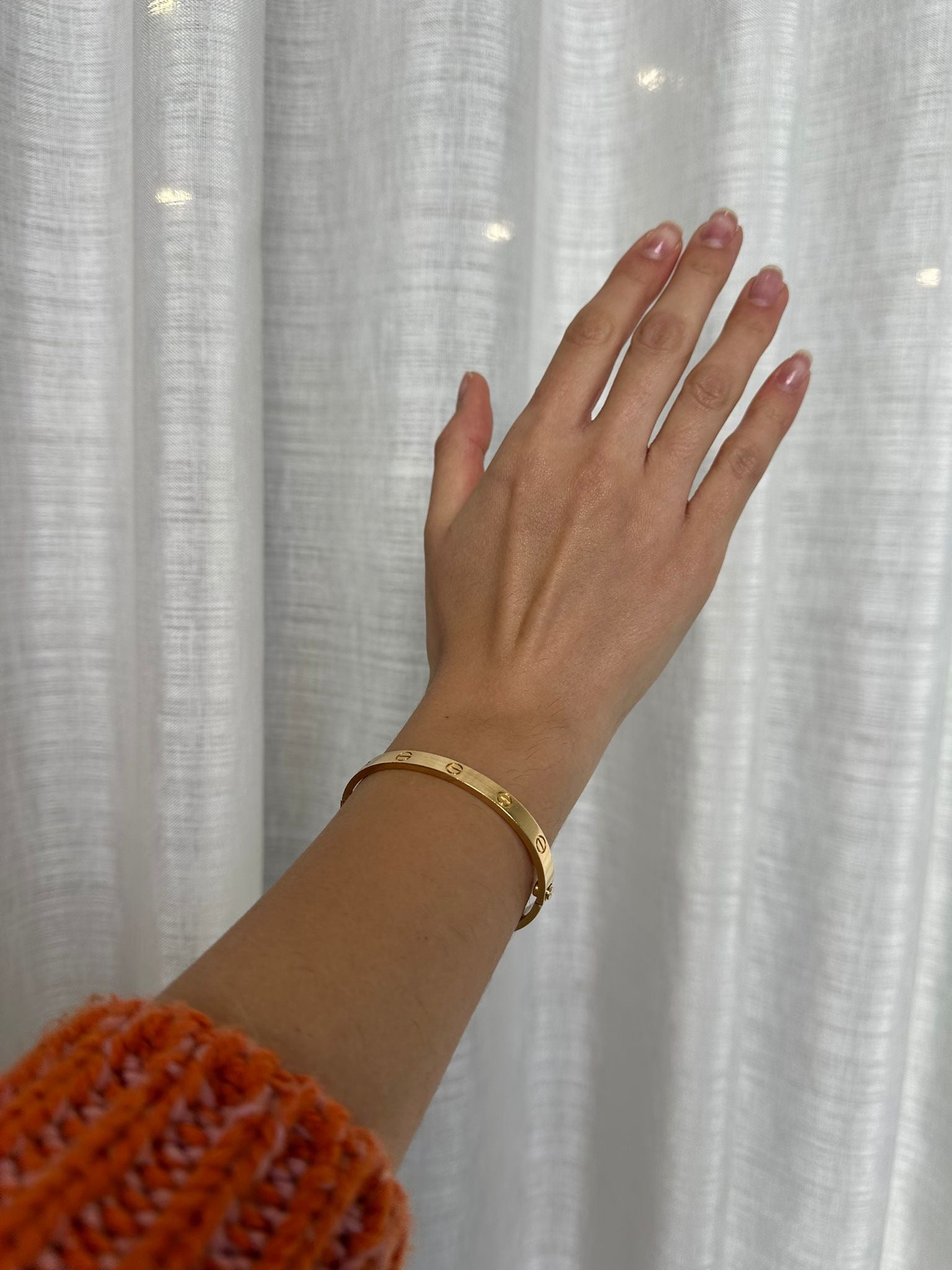 Cartier Love Bracelet In Yellow Gold - Size 17