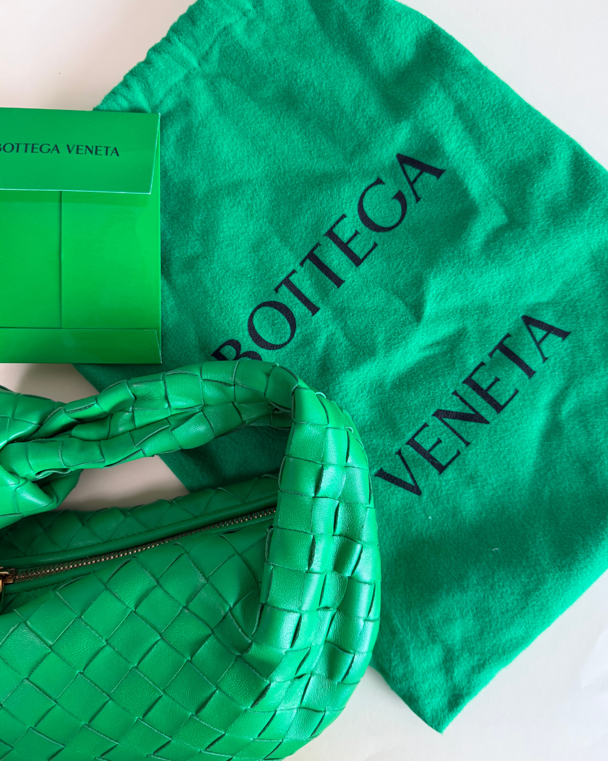 Bottega Veneta Mini Jodie Bag in Green