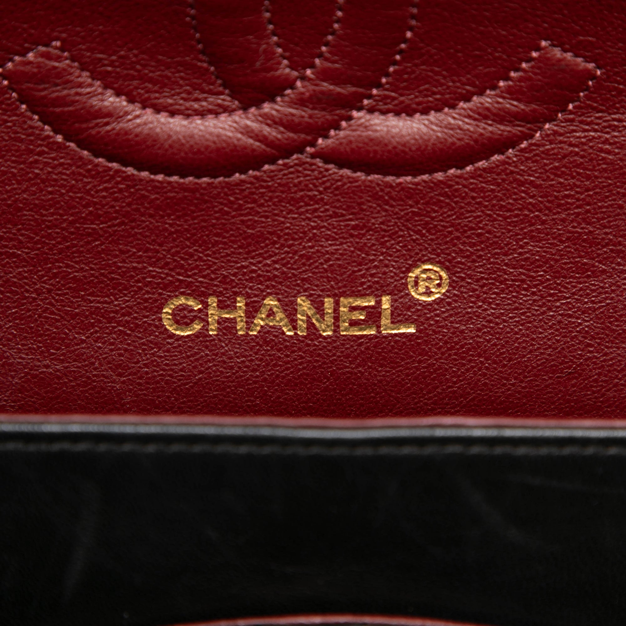 Chanel Medium Classic Lambskin Double Flap Black
