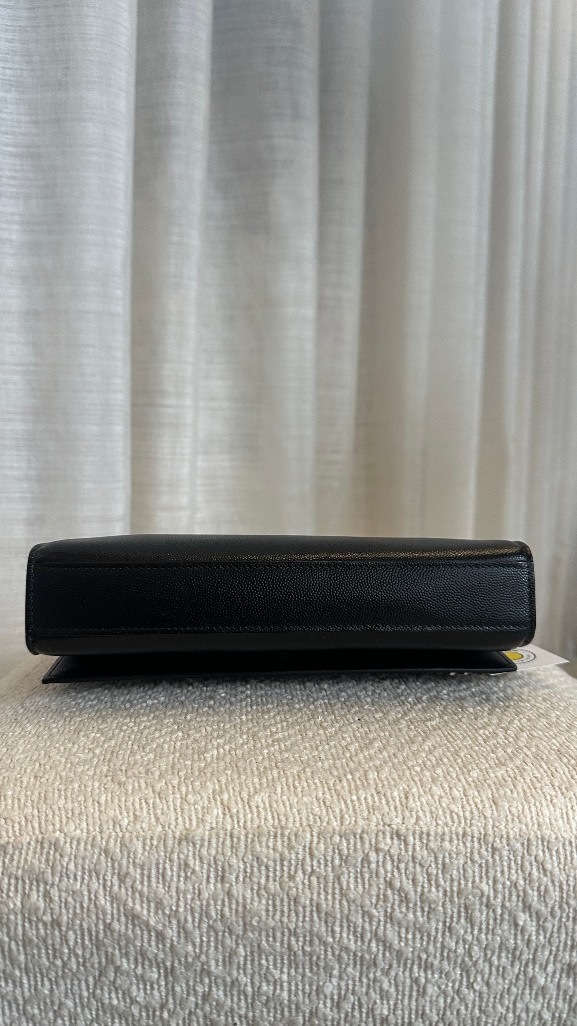 SAINT LAURENT KATE MEDIUM CHAIN BAG IN BLACK