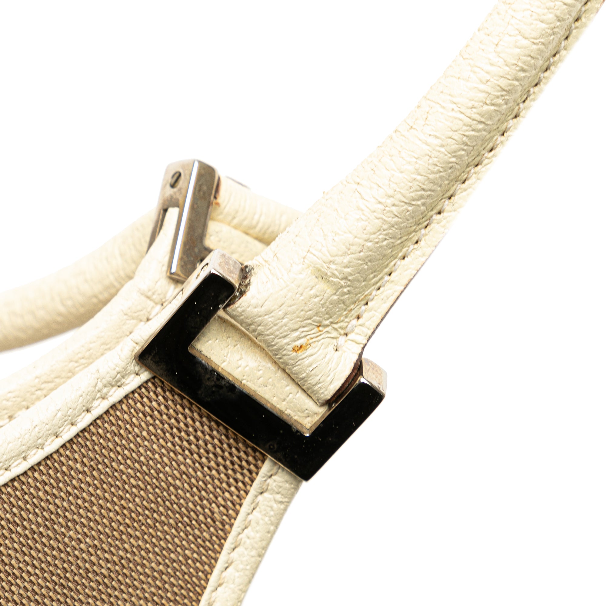 Gucci Canvas Jackie Bardot Shoulder Bag