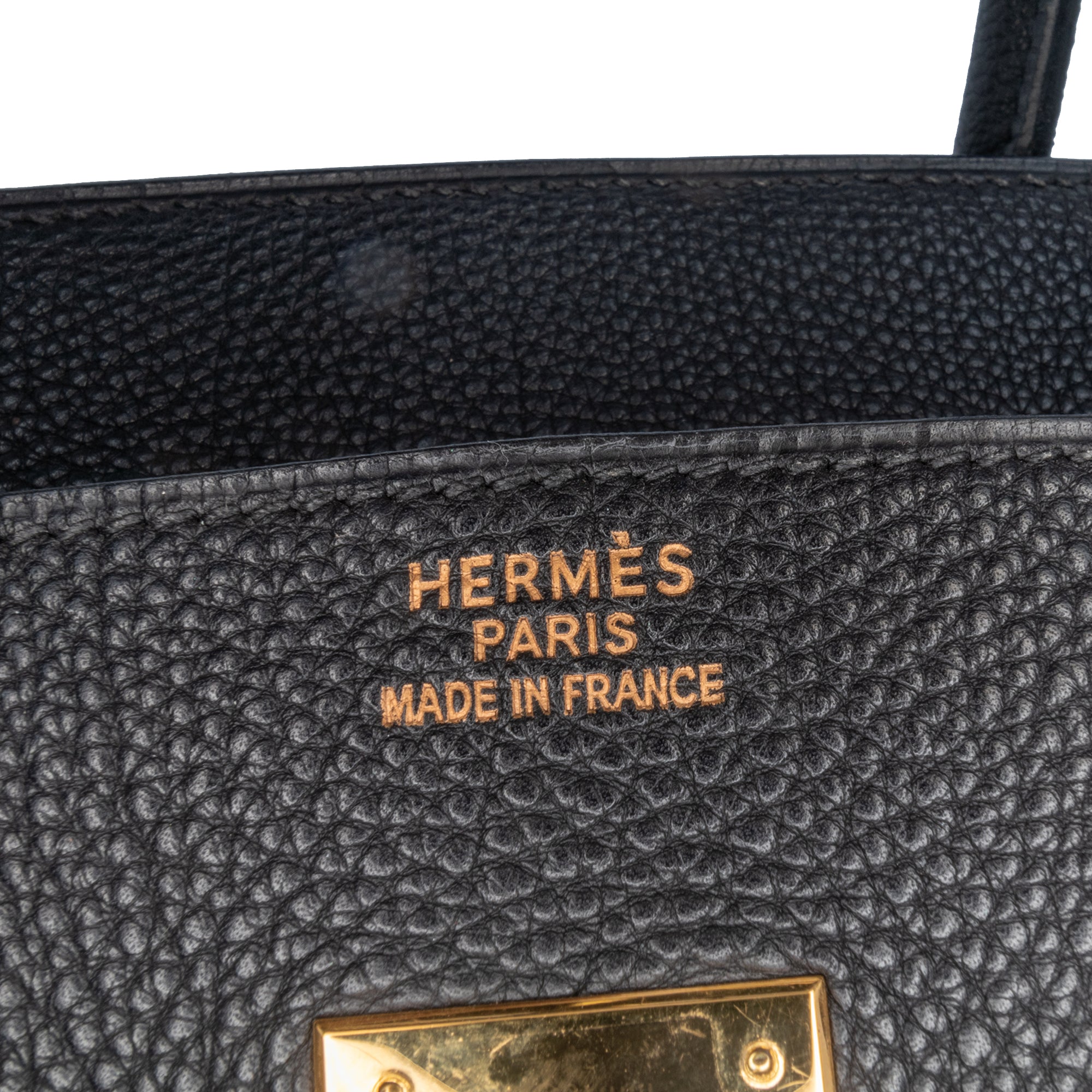 Hermès Togo Birkin Retourne 35 In Black