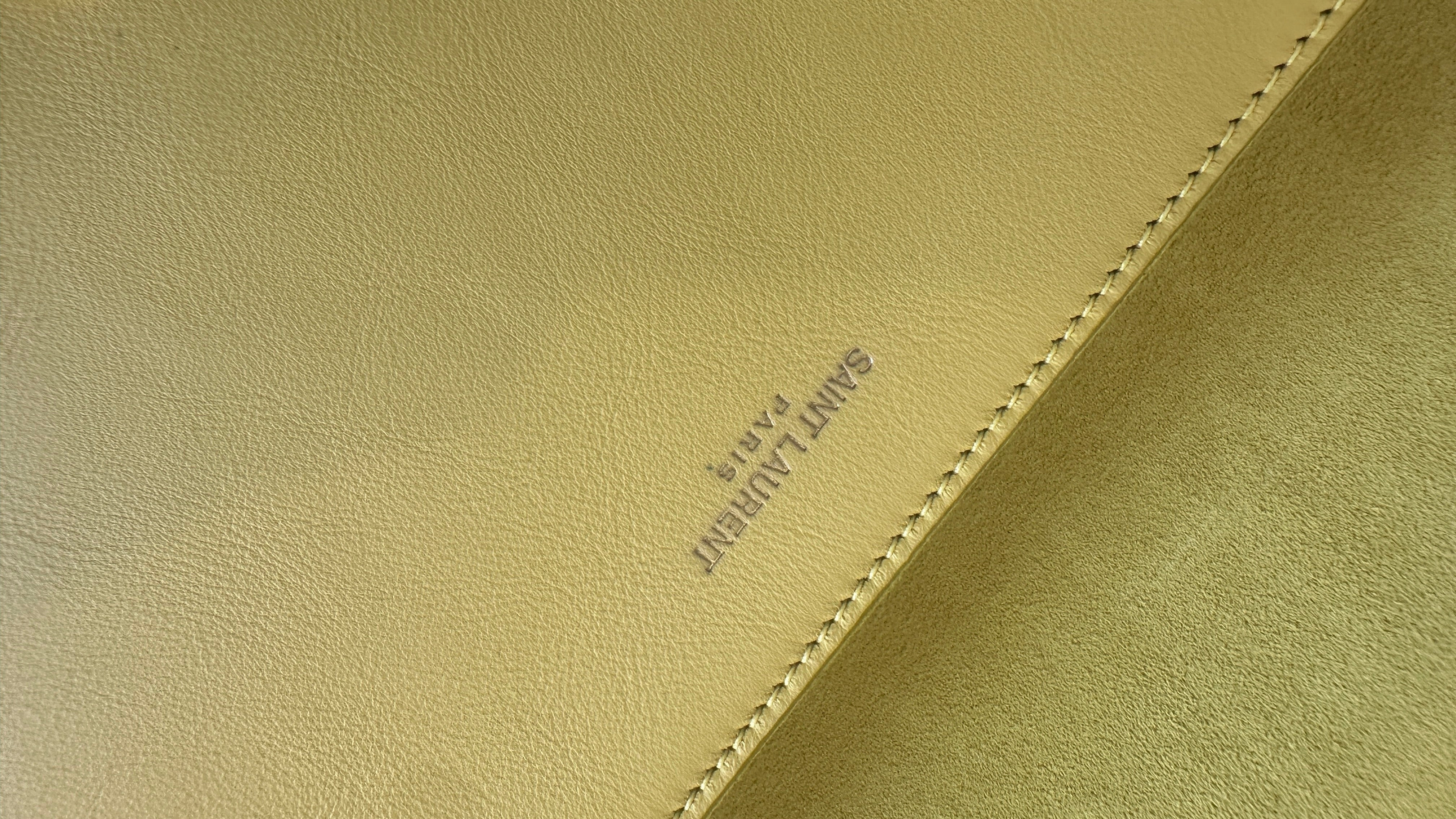 SAINT LAURENT POCHETTE - IN YELLOW