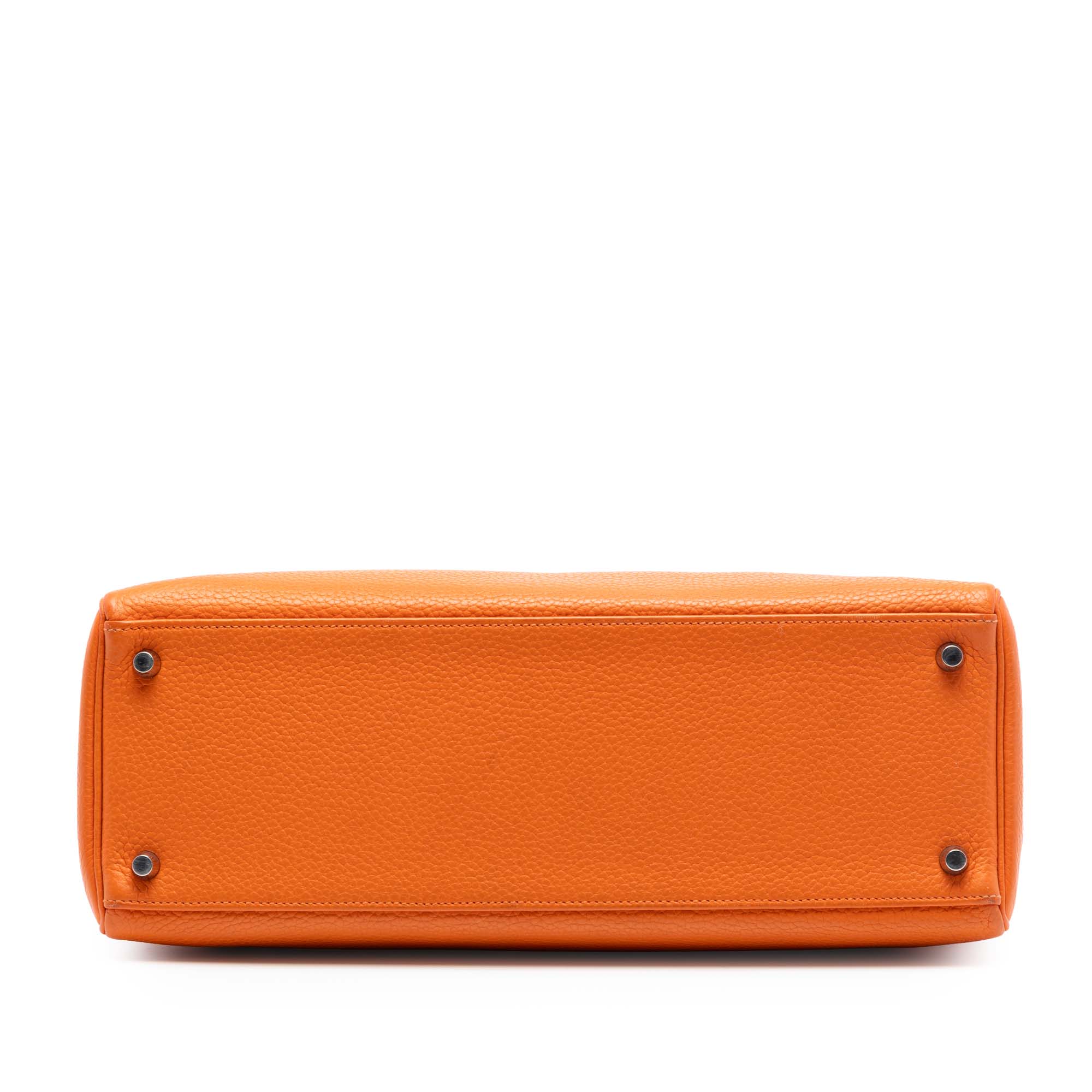 Hermès Togo Kelly II Retourne 35 Orange
