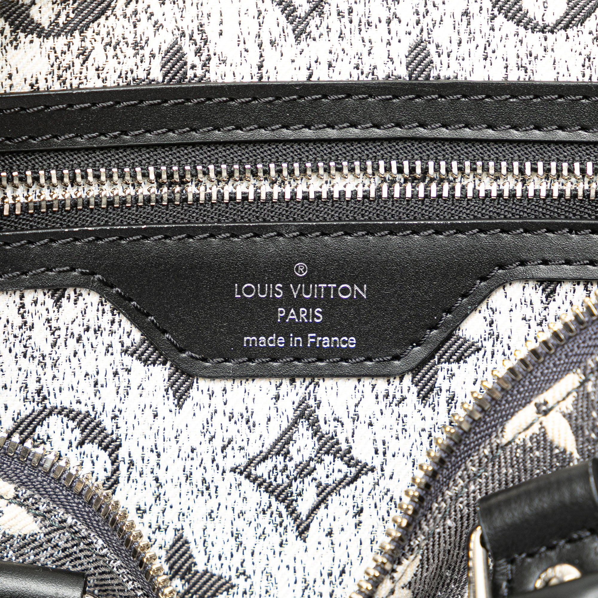 Louis Vuitton Monogram Jacquard Denim Speedy Bandouliere 25 In Grey