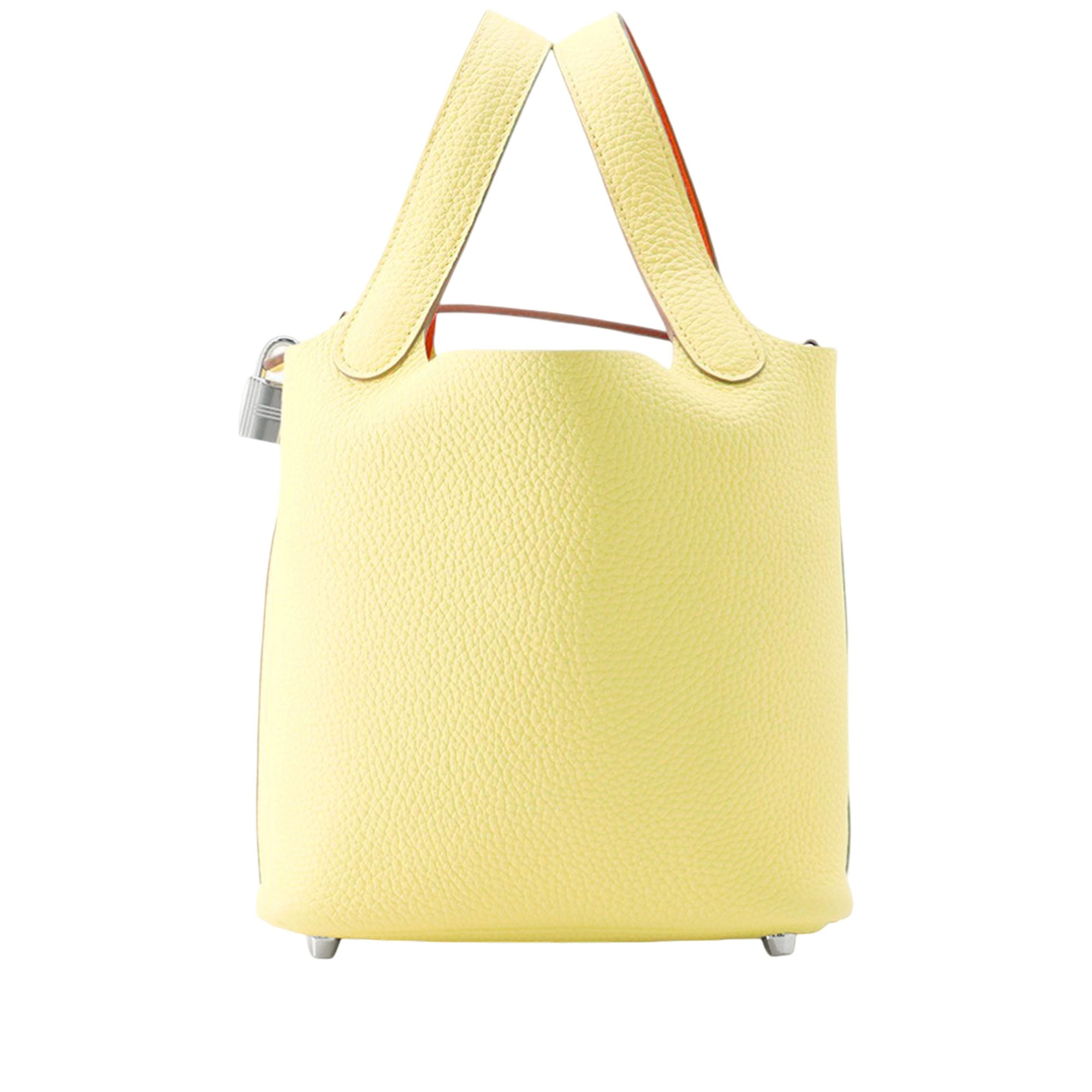 Hermès Clemence Picotin Lock 18 Yellow