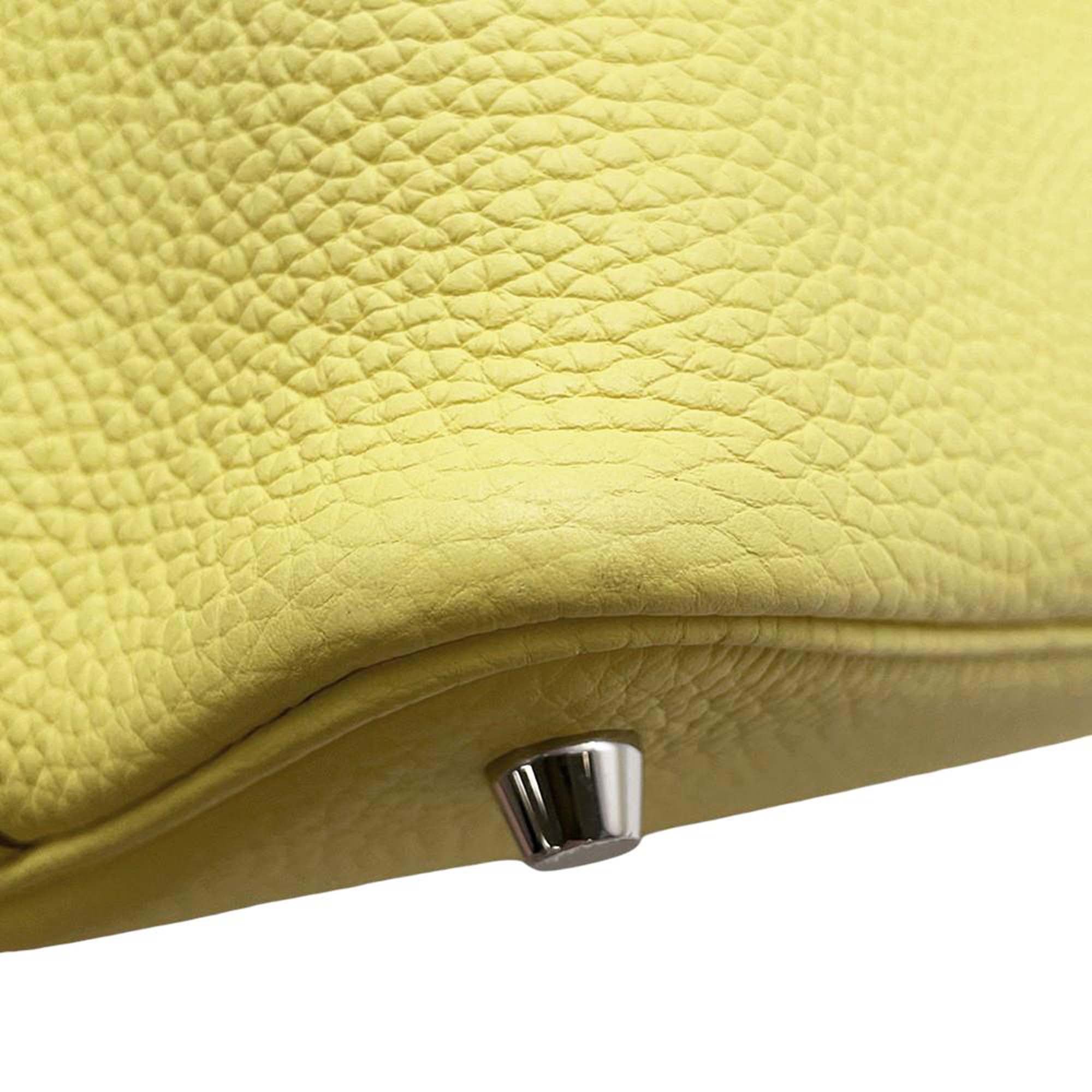 Hermès Clemence Picotin Lock 18 Yellow