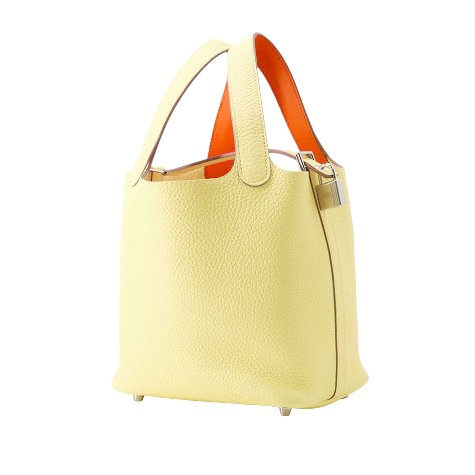 Hermès Clemence Picotin Lock 18 Yellow