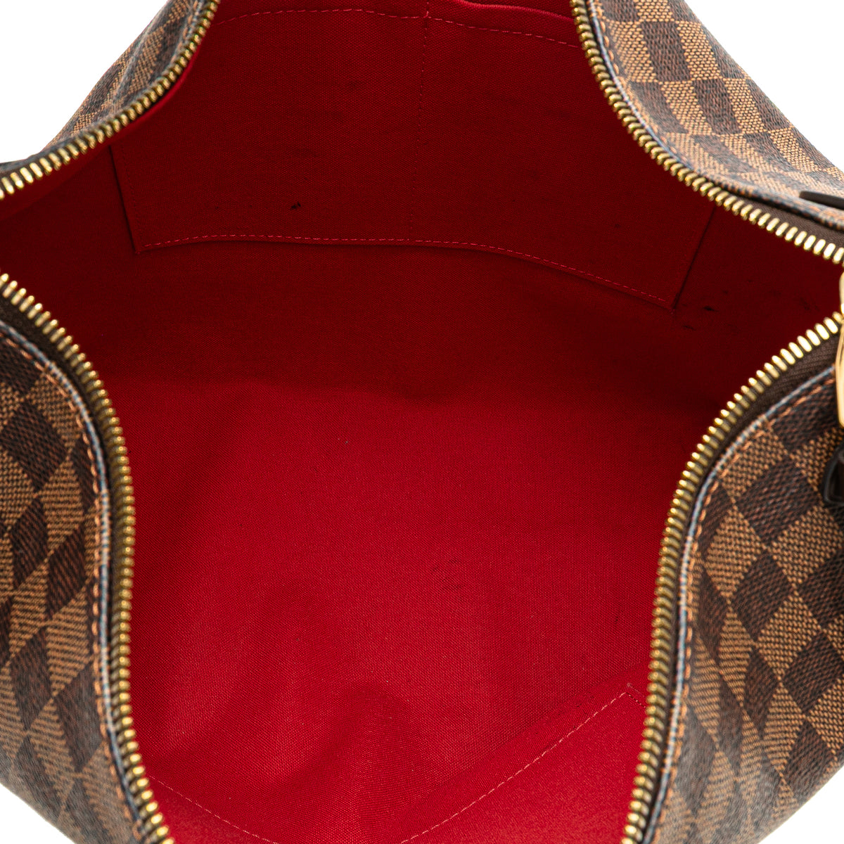 Louis Vuitton Damier Ebene Duomo Hobo Brown