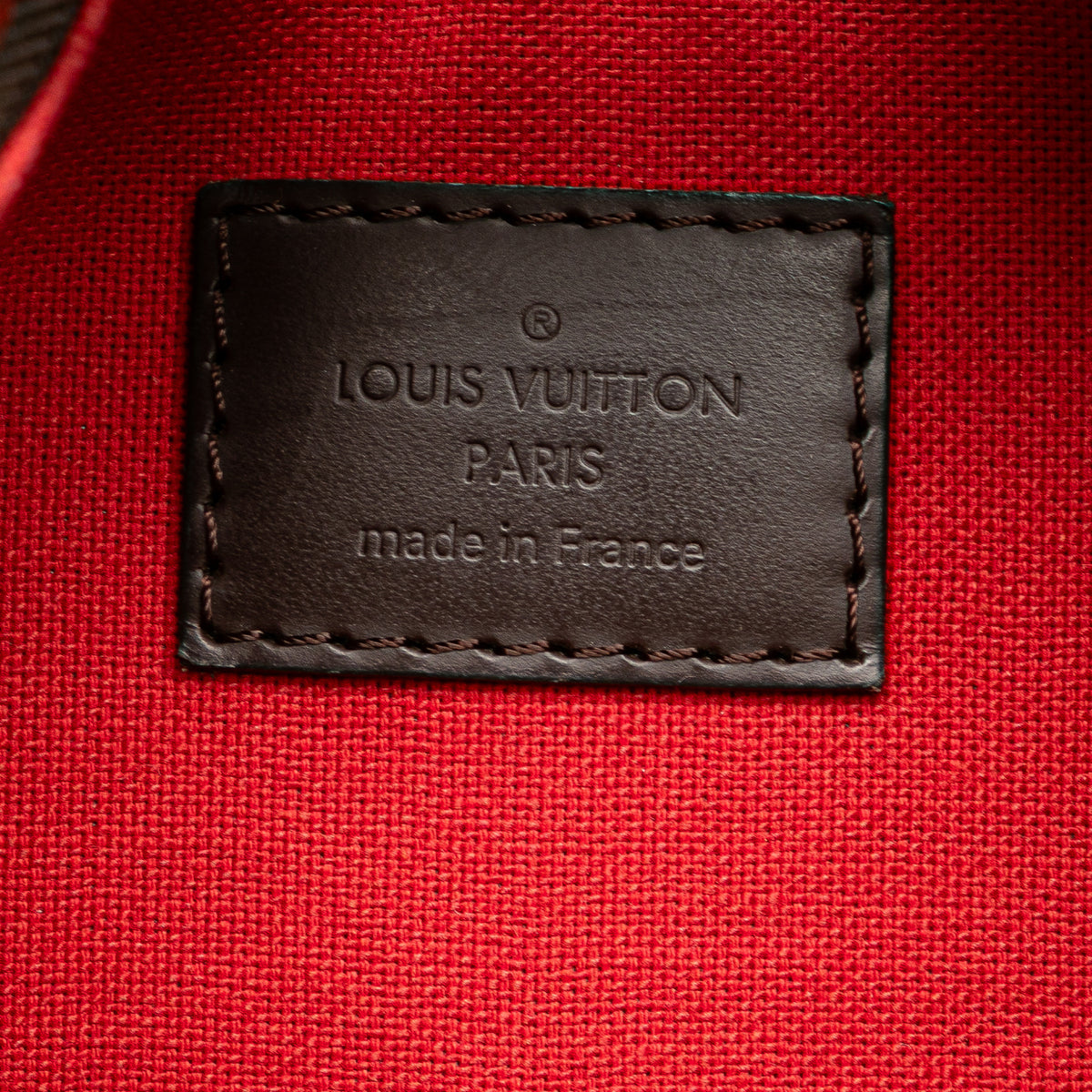 Louis Vuitton Damier Ebene Duomo Hobo Brown
