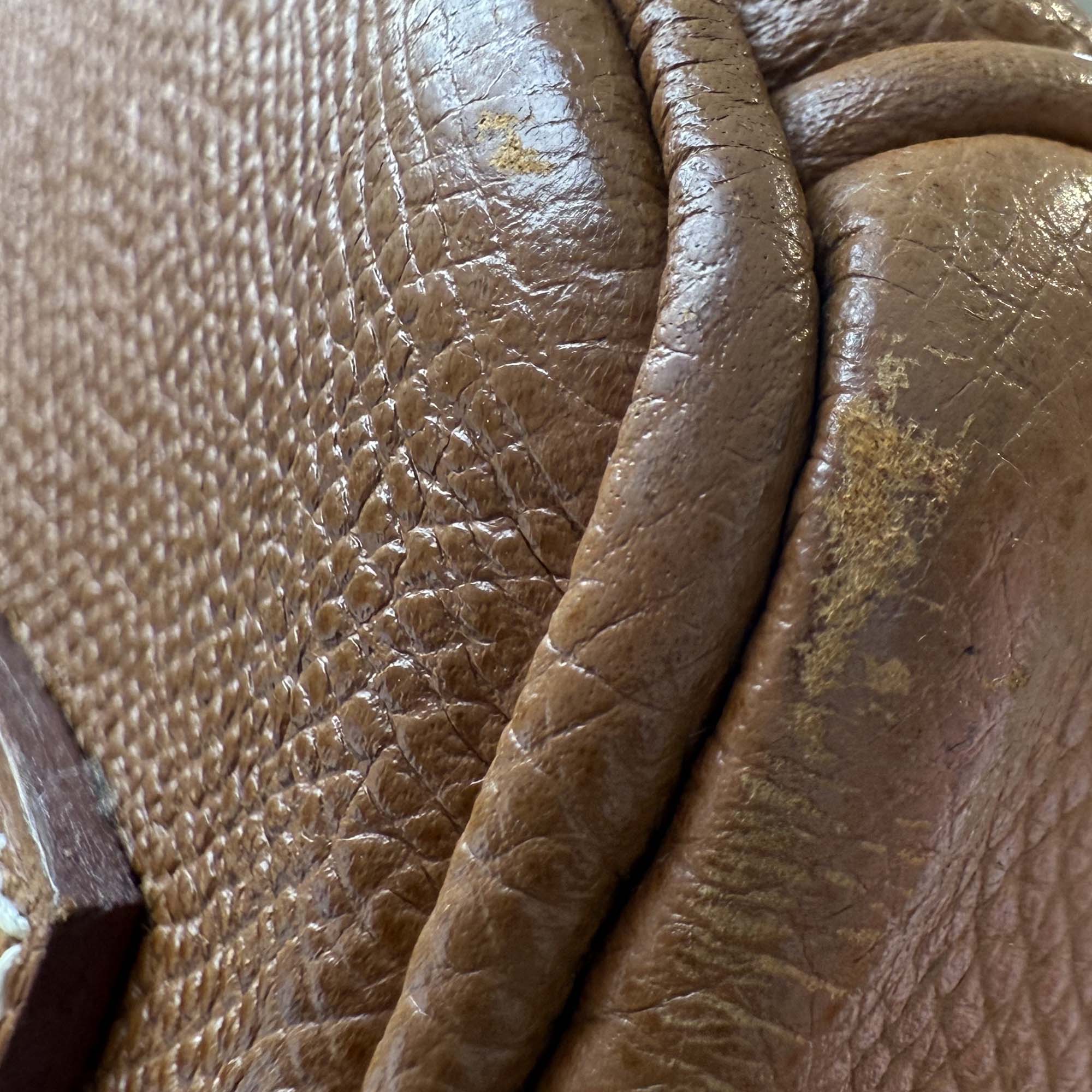 Hermès Courchevel Birkin Retourne 35 In Brown