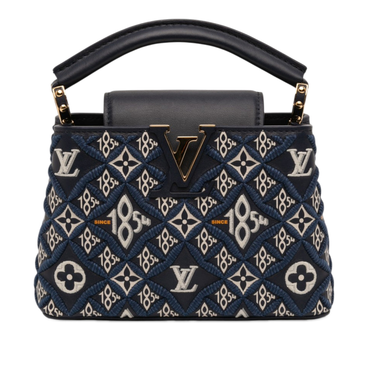 Louis Vuitton Monogram Since 1854 Capucines BB Blue