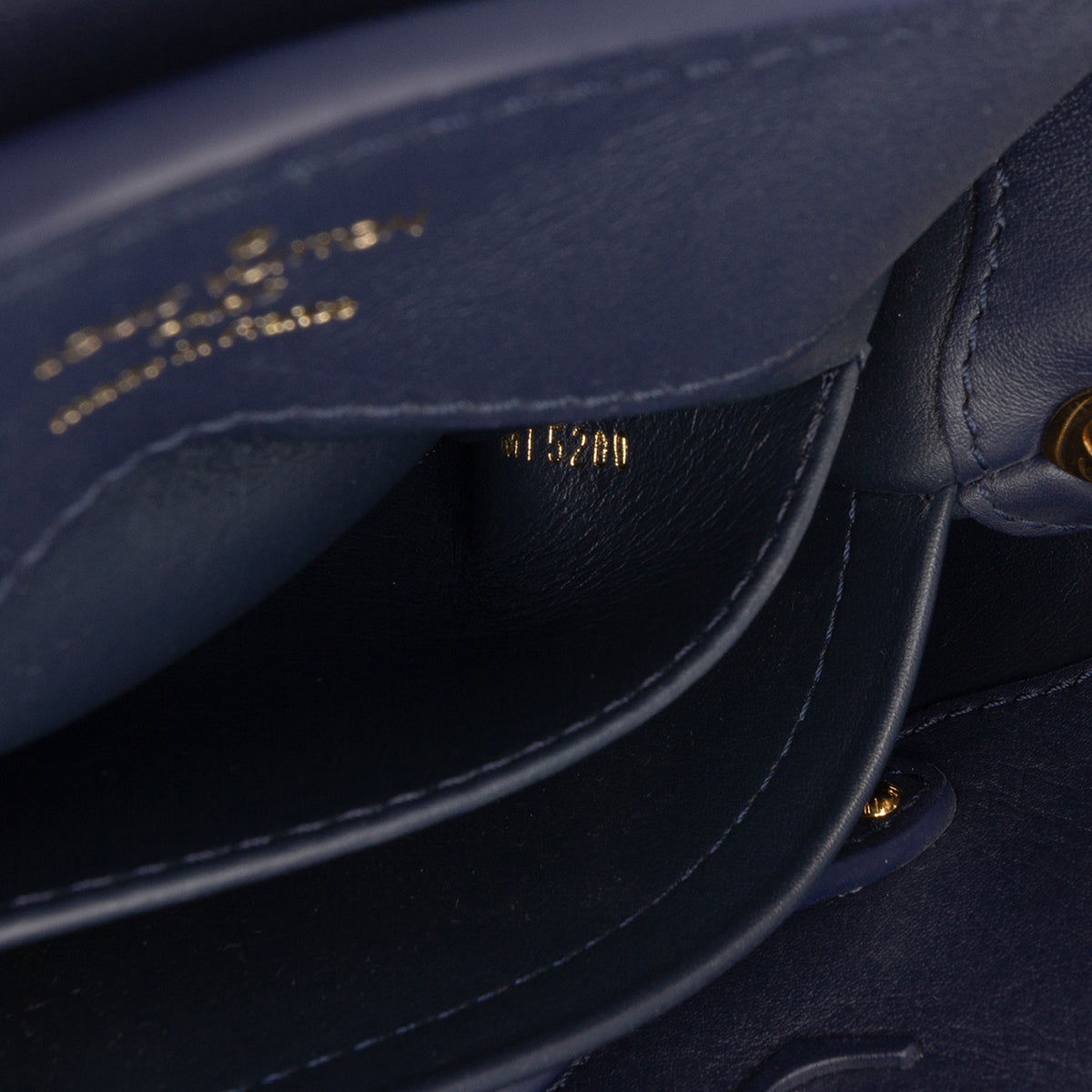 Louis Vuitton Monogram Since 1854 Capucines BB Blue