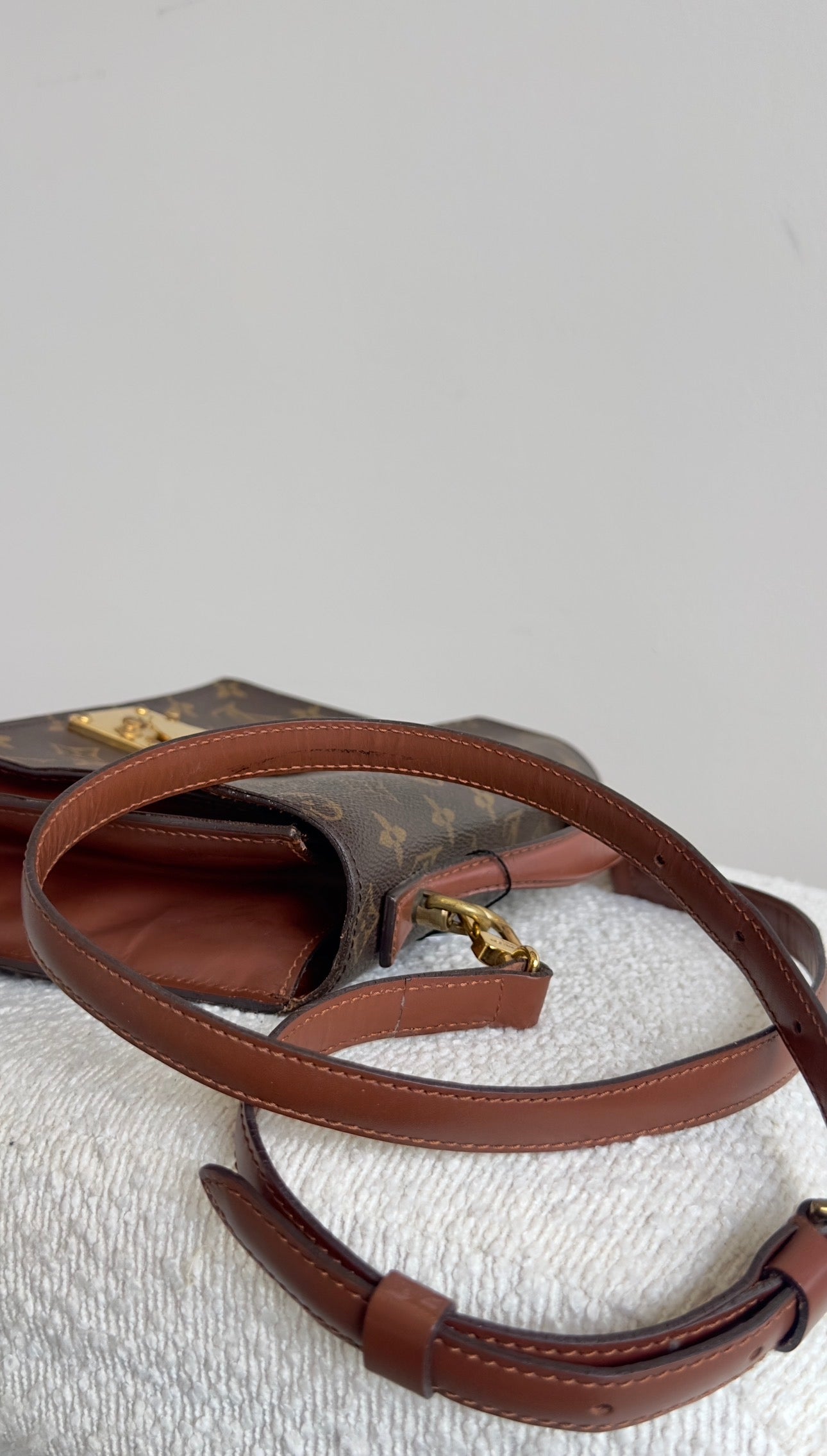 LOUIS VUITTON MONOGRAM MONCEAU BAG IN BROWN