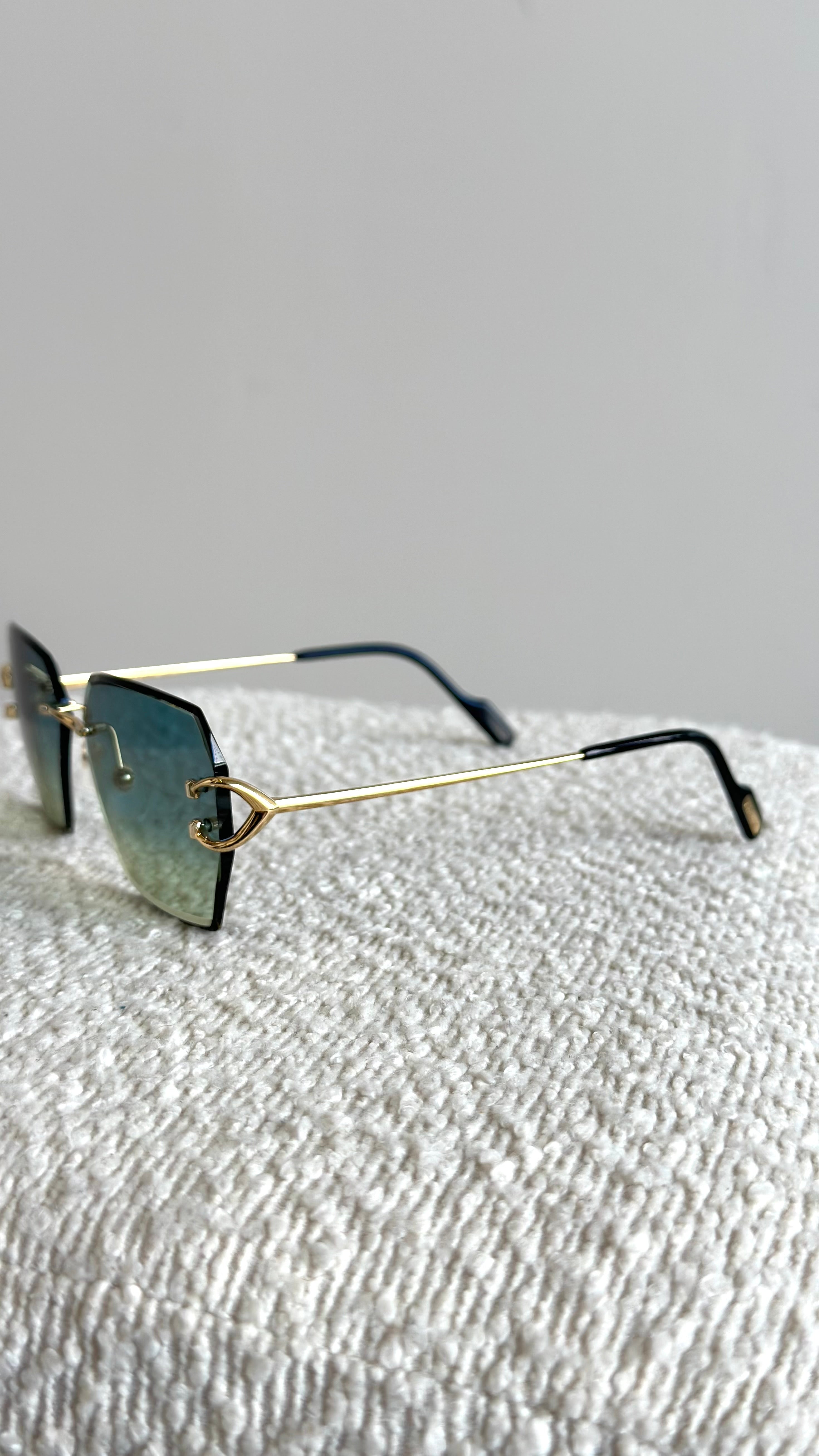 CARTIER SUNGLASSES SIGNATURE C IN GOLD