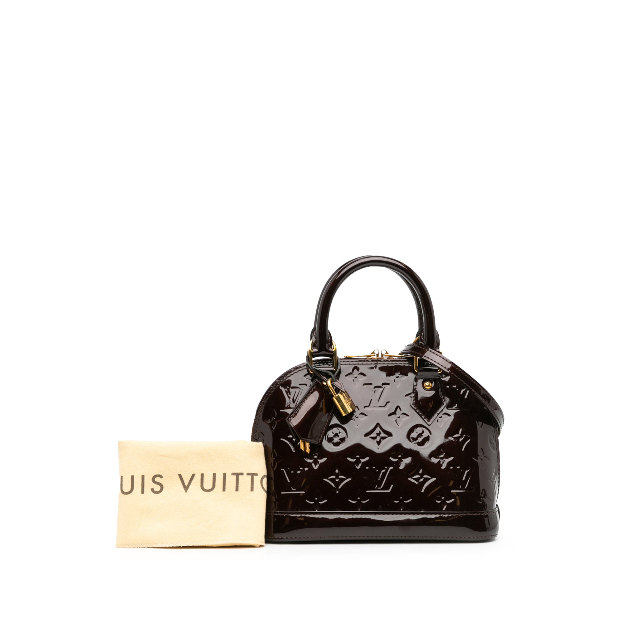 Louis Vuitton Monogram Vernis Alma BB Bag