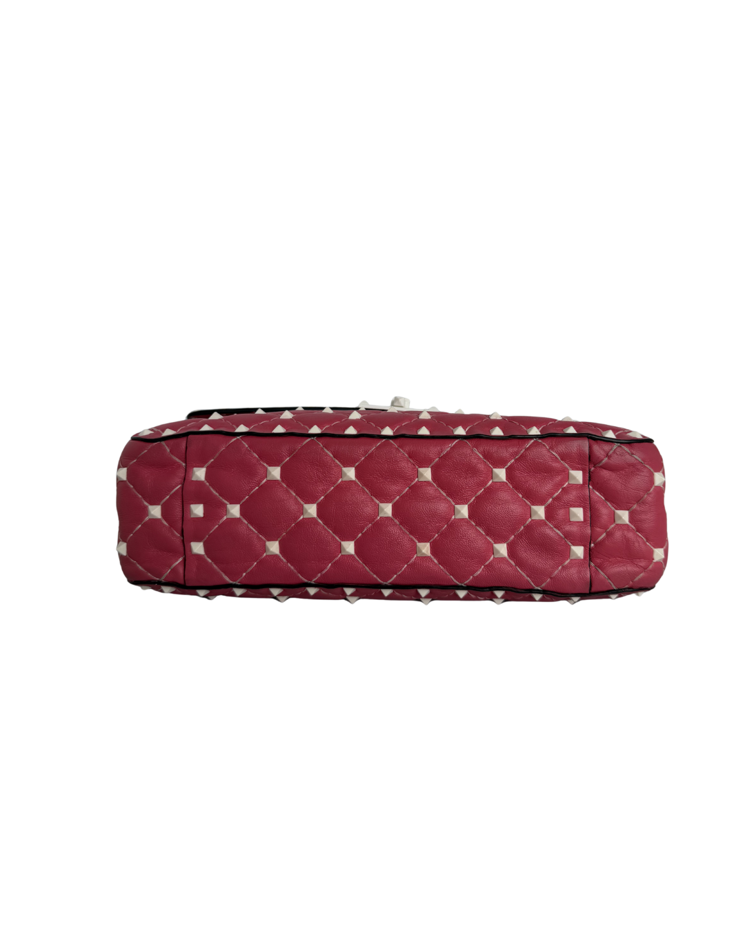 Valentino Garavani Medium Nappa Rockstud Spike Bag In Pink