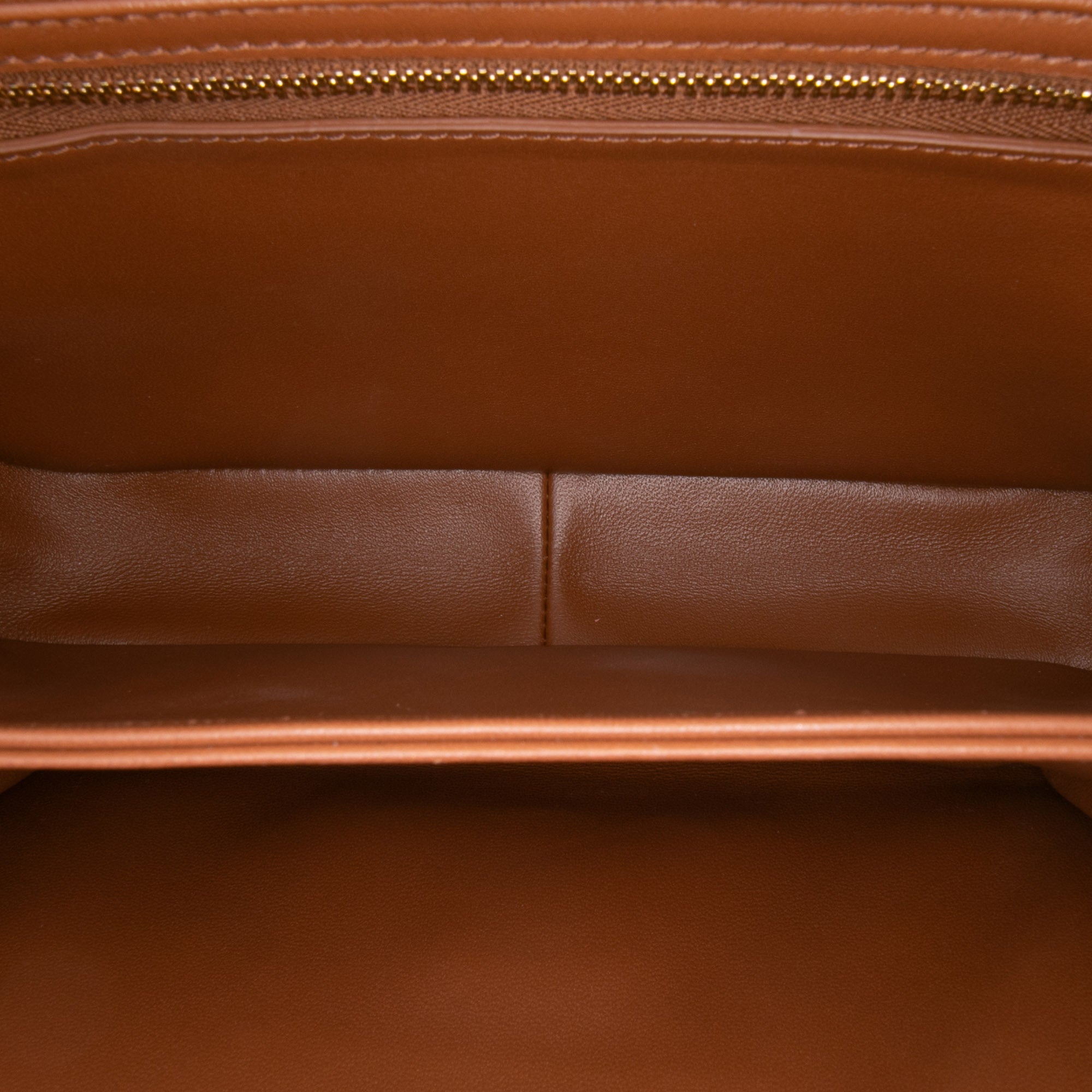 Celine Classique Triomphe Coated Canvas and Calfskin Triomphe Crossbody