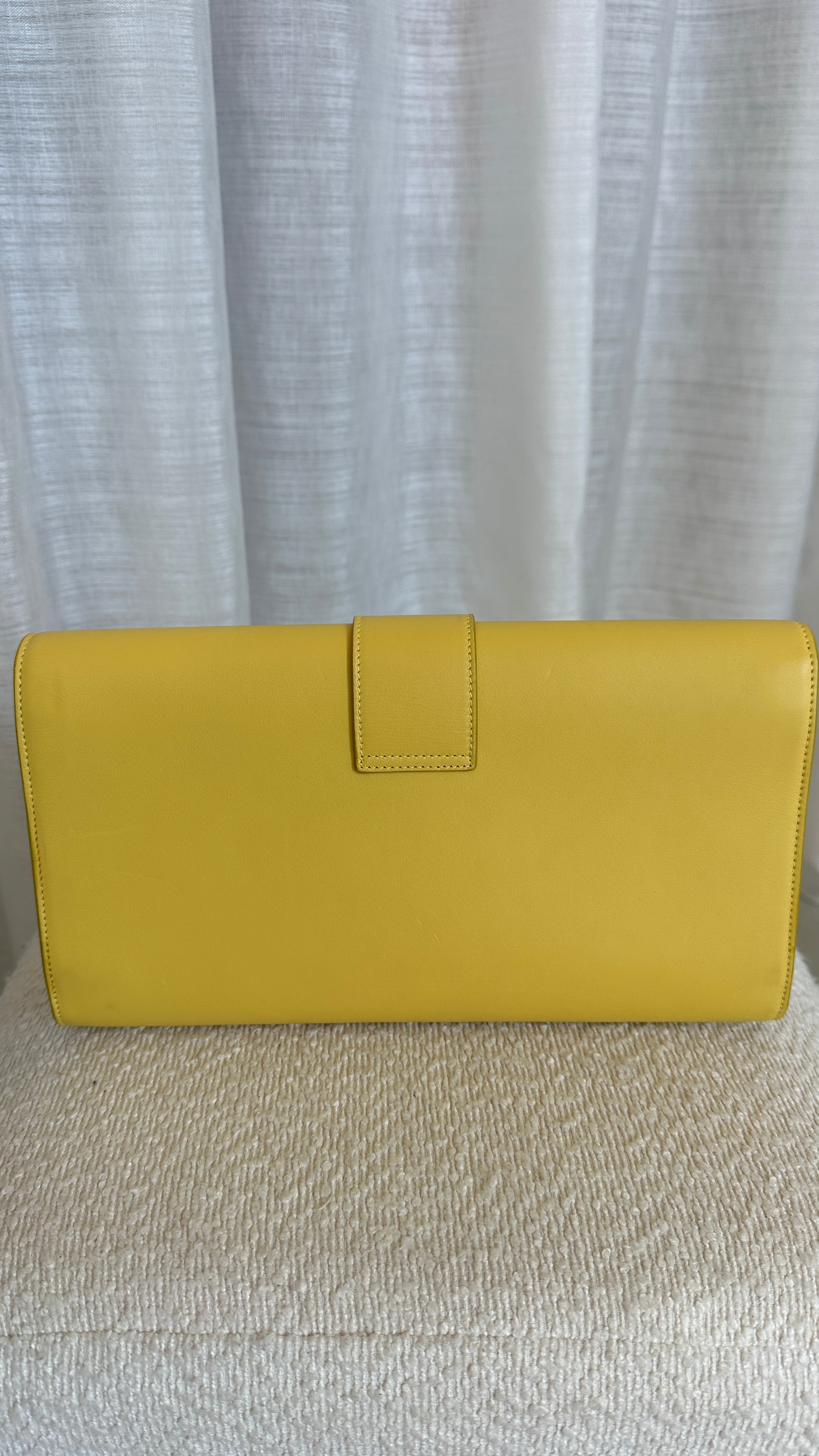 SAINT LAURENT POCHETTE - IN YELLOW