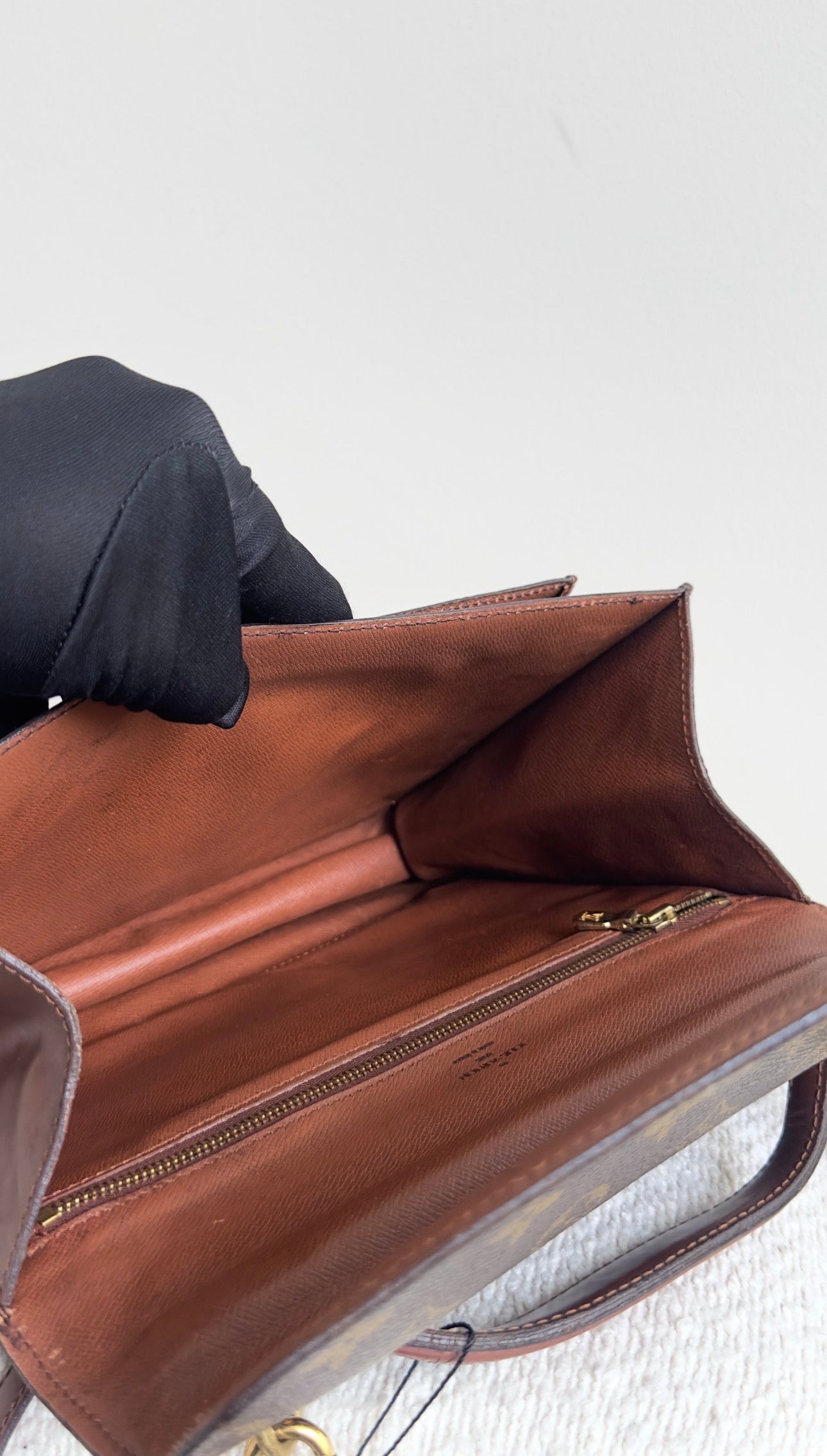 LOUIS VUITTON MONOGRAM MONCEAU BAG IN BROWN