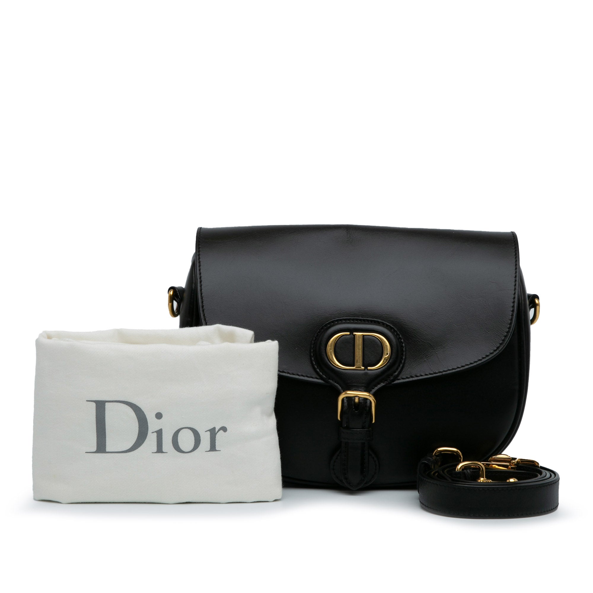 Dior Medium Bobby Crossbody In Black