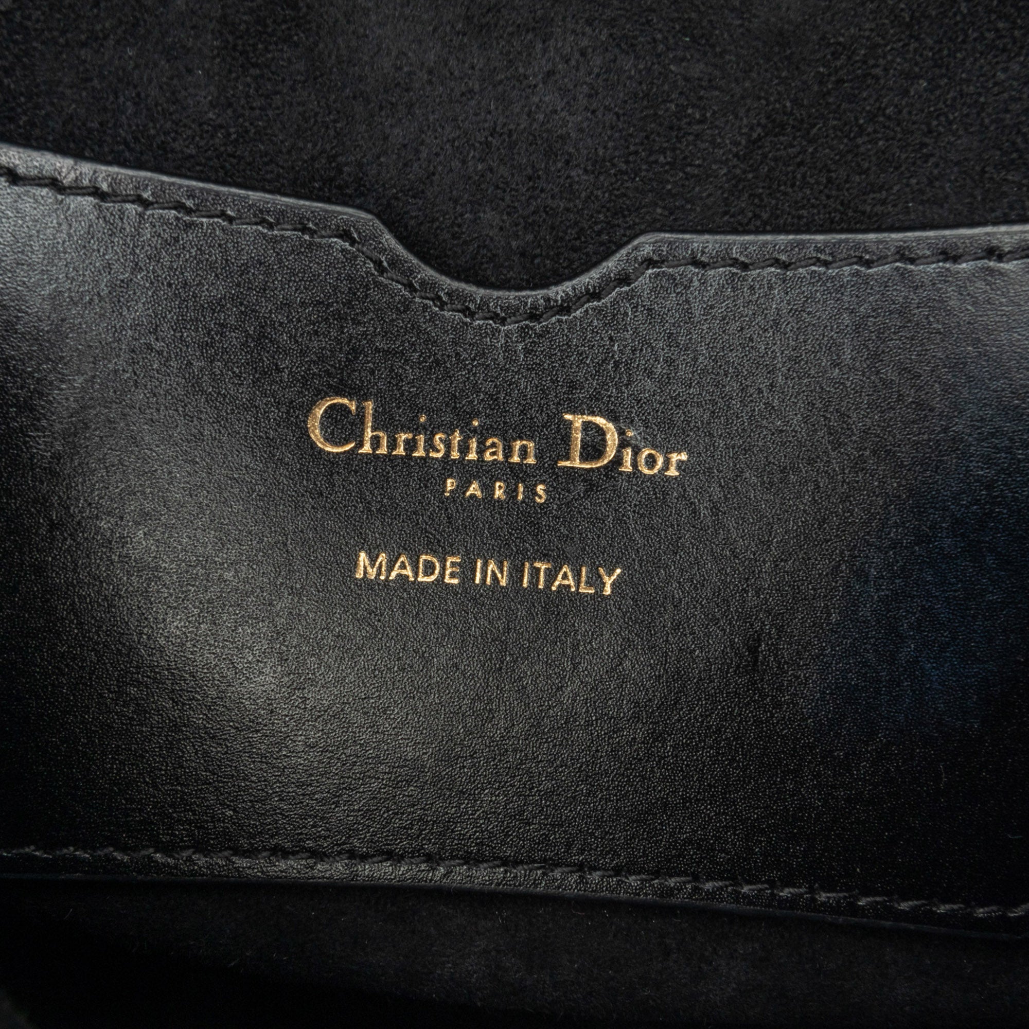 Dior Medium Bobby Crossbody In Black