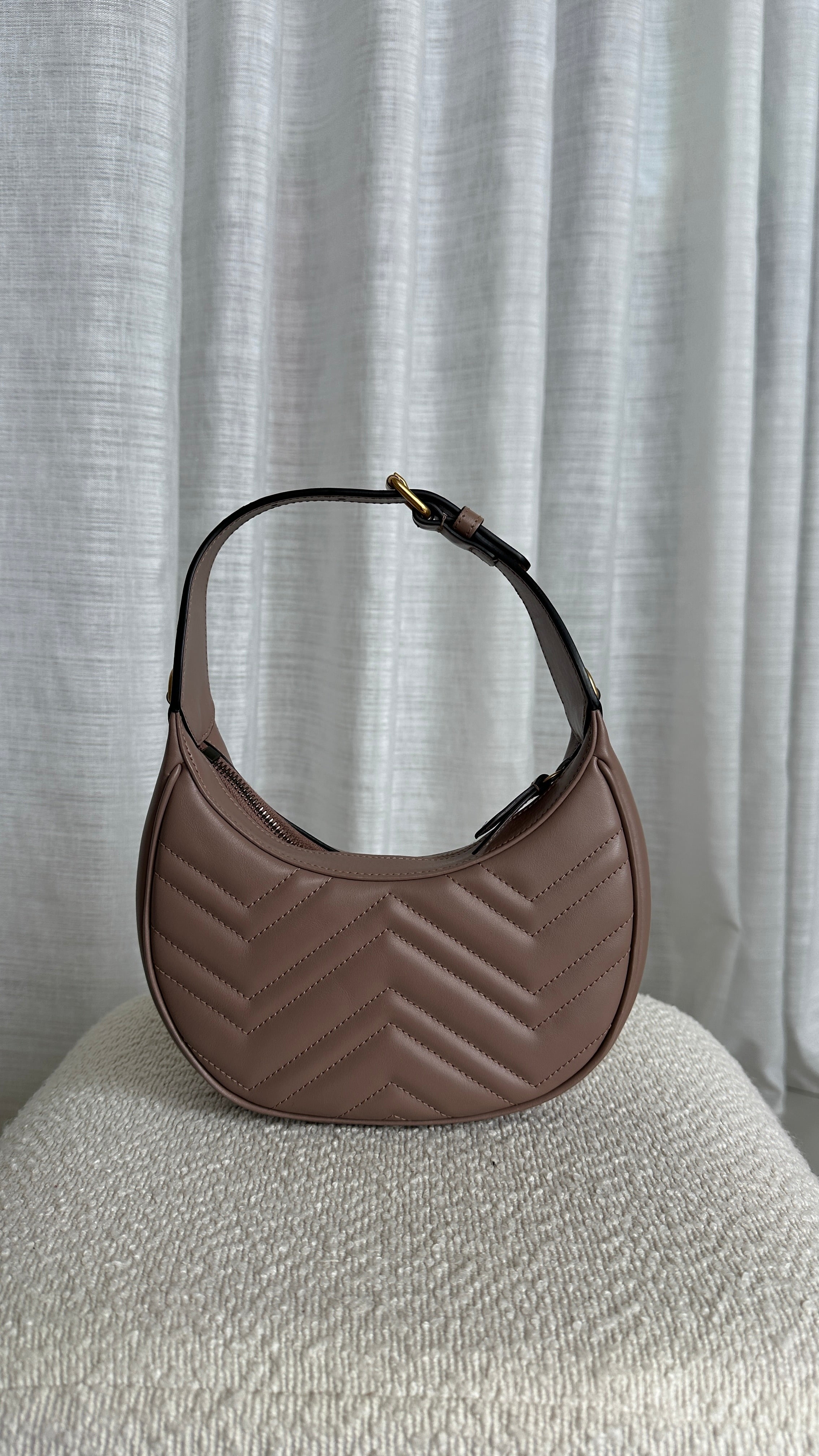 GUCCI GG MARMONT SMALL BAG - IN OLD ROSE