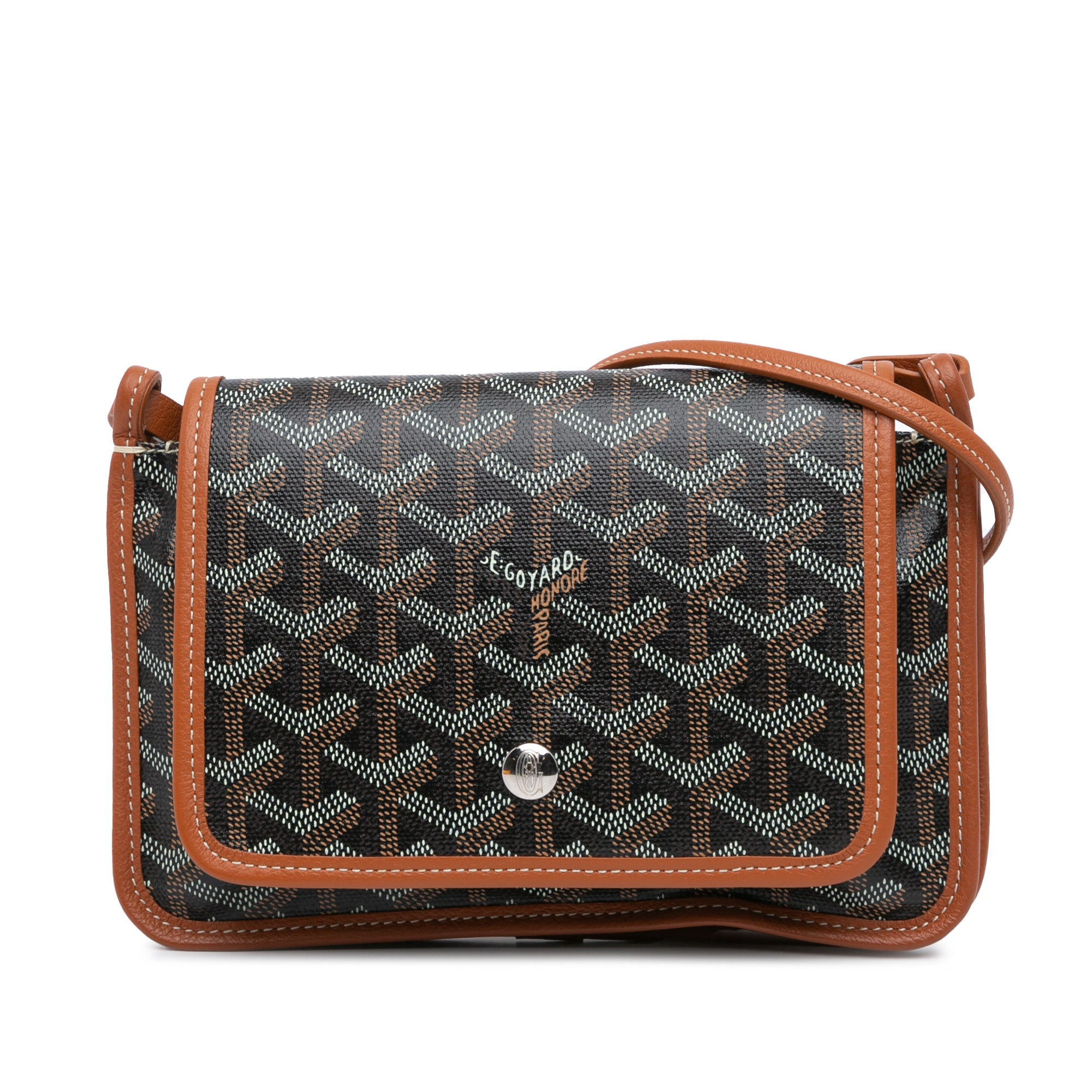 Goyard Goyardine Plumet Pocket Wallet In Black