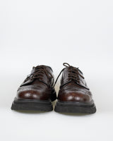 Prada Brogues Shoes In Brown - Size 43