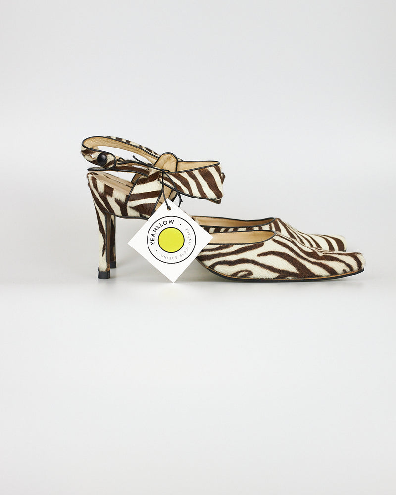 Christian Dior Zebra Shoes - Size 40