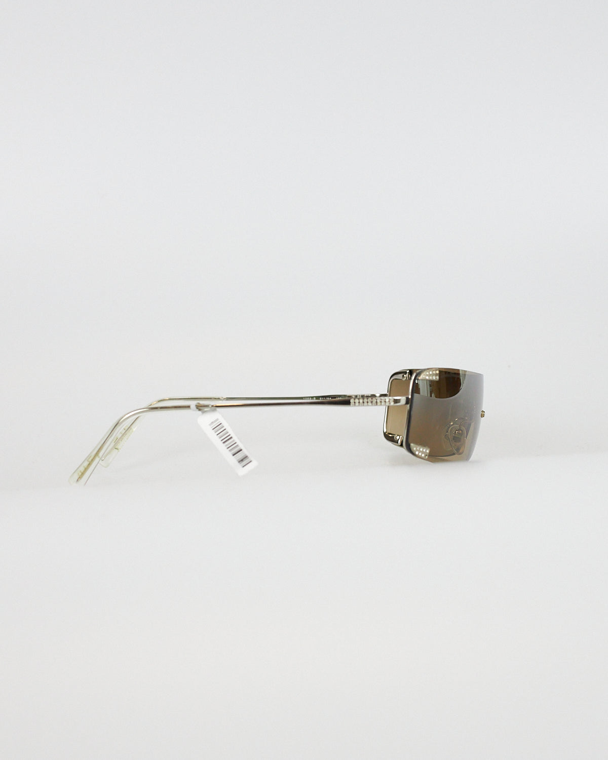 Salvatore Ferragamo Silver Vintage Sunglasses