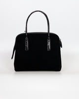Prada Black Velvet Vintage Bag