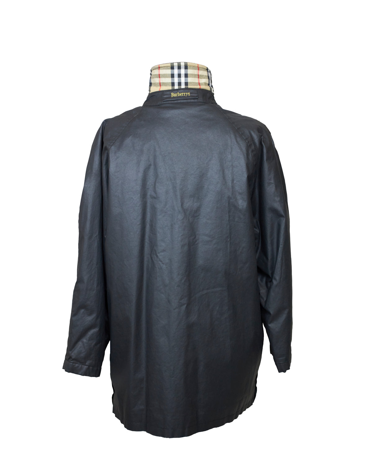 Veste noire imperméable Burberry