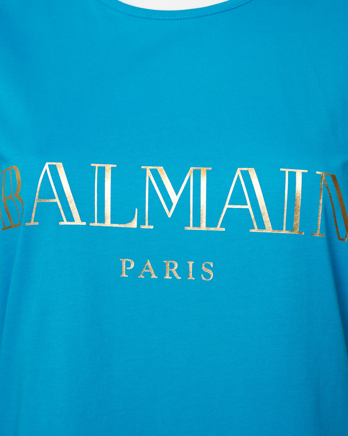 Balmain Logo Blue Top