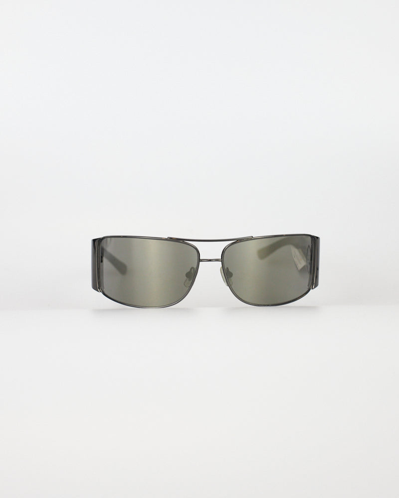 Óculos de sol vintage Jil Sander em preto