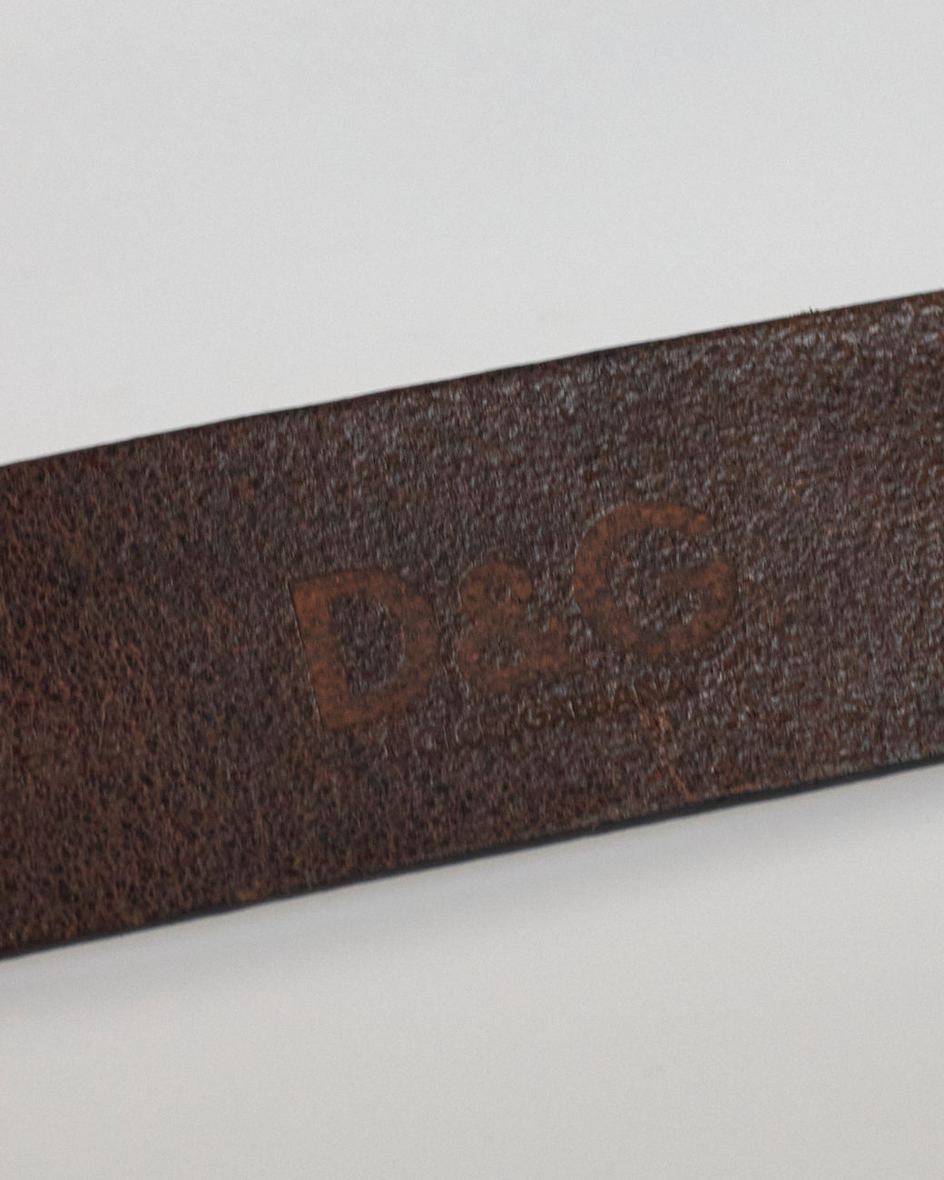 Dolce&Gabbana Brown Vintage Belt