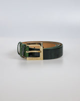 Dolce&Gabbana Green Vintage Belt