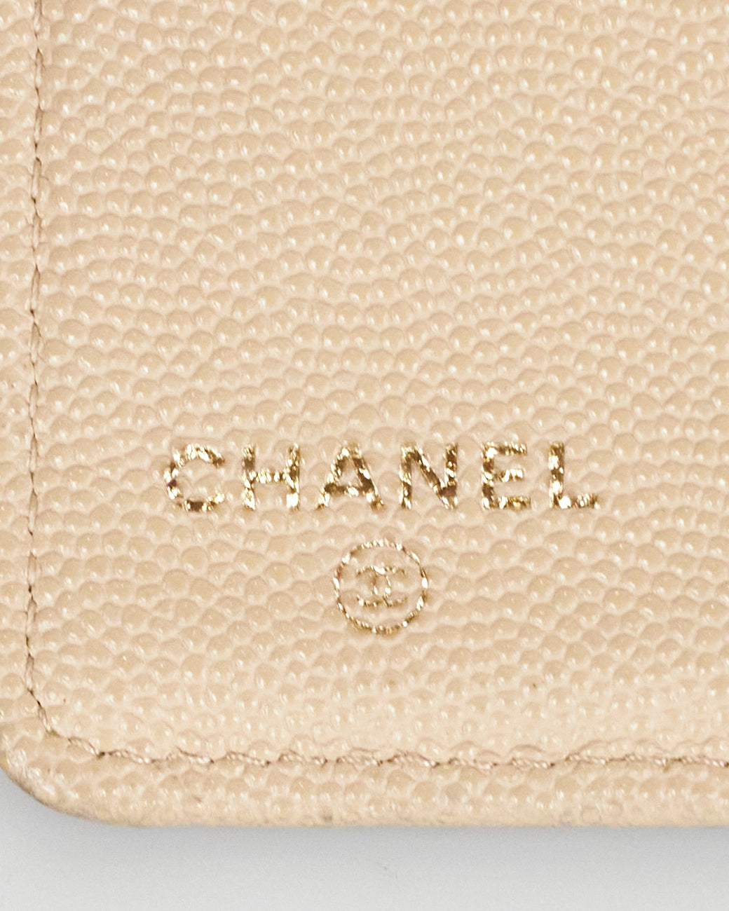 Chanel Beige CC Wallet