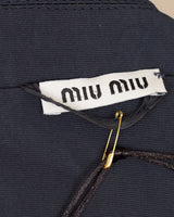 Miu Miu Vintage Navy Coat