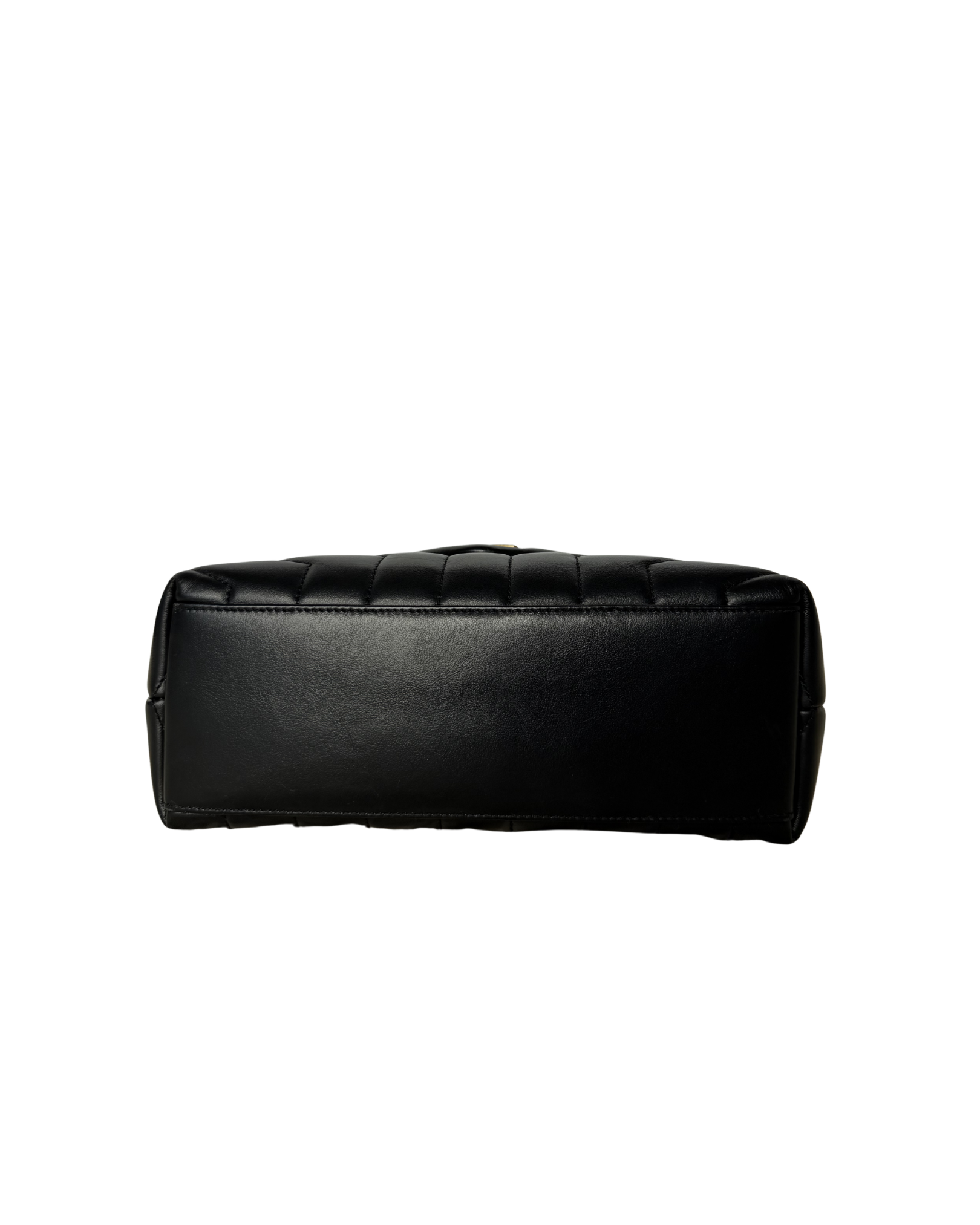 SAINT LAURENT SMALL LOULOU SHOULDER BAG IN BLACK