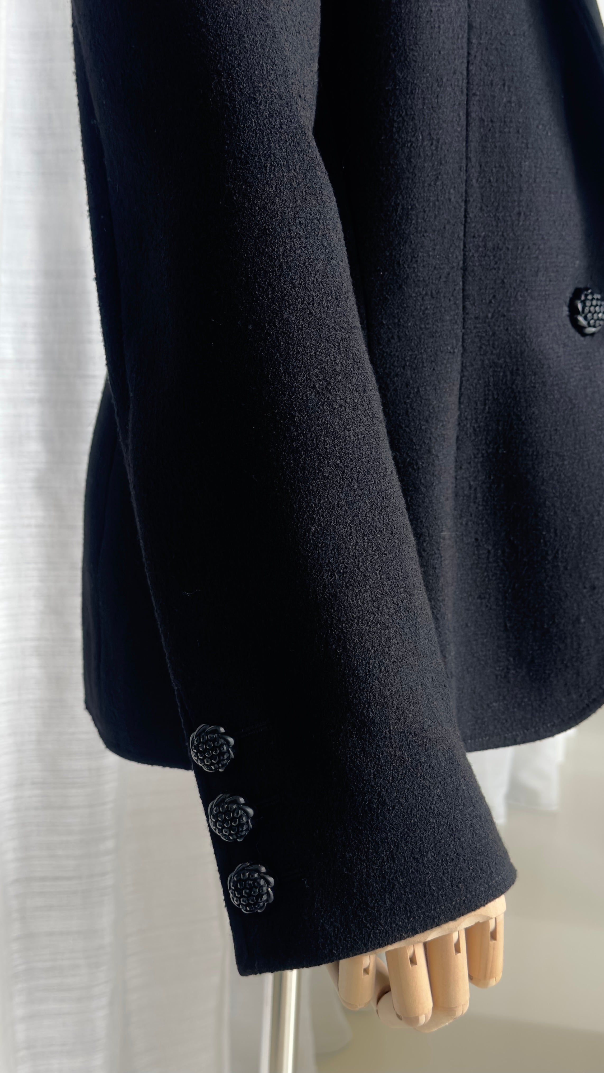 Valentino Vintage Blazer In Black