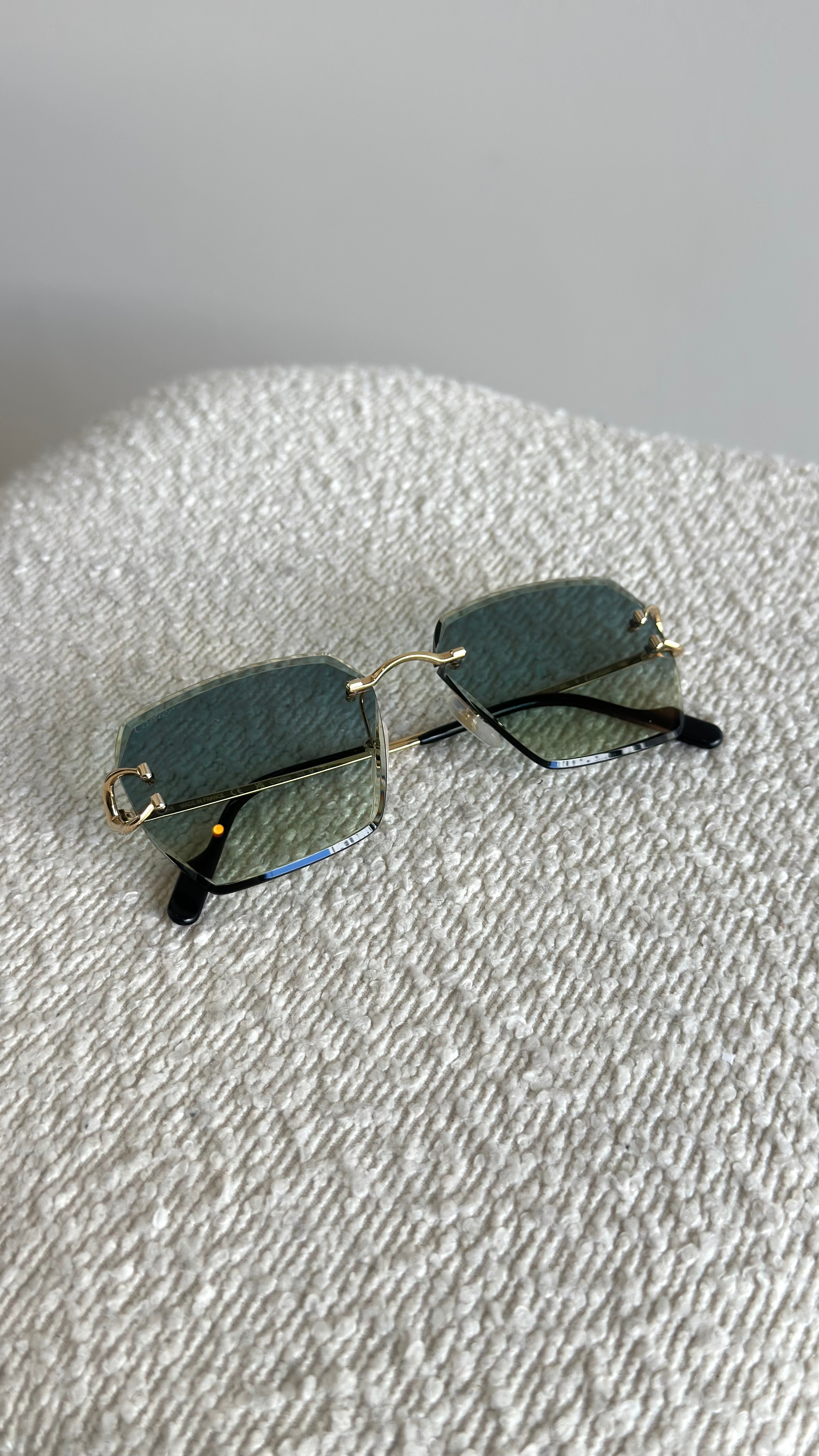 CARTIER SUNGLASSES SIGNATURE C IN GOLD