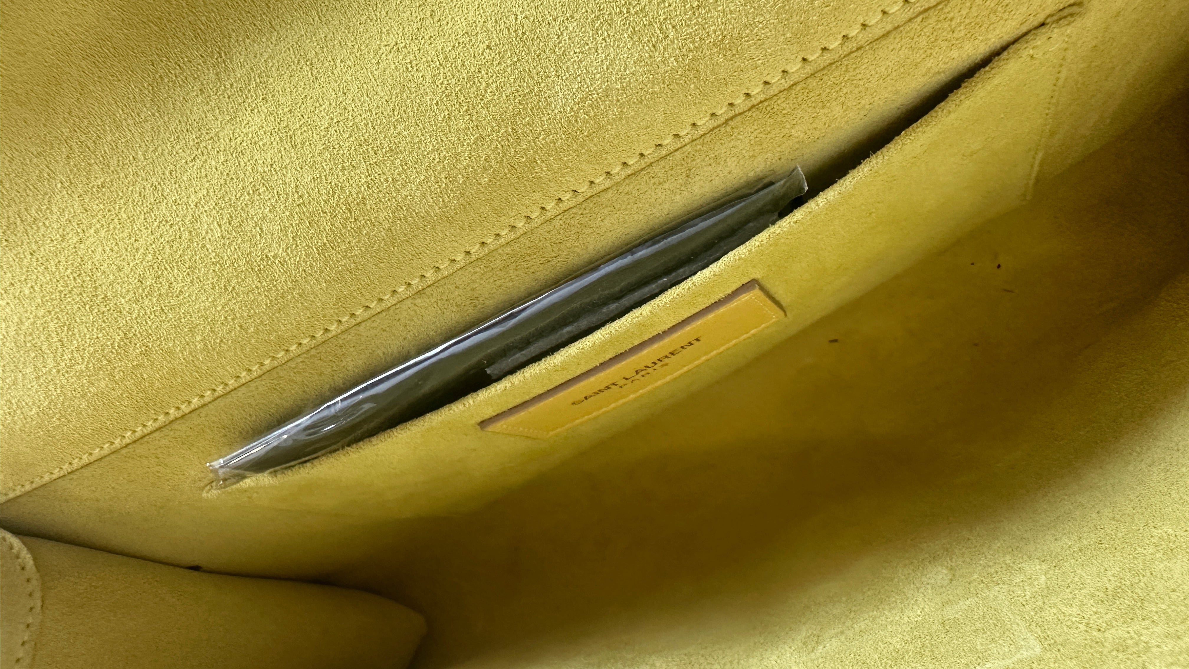 SAINT LAURENT POCHETTE - IN YELLOW